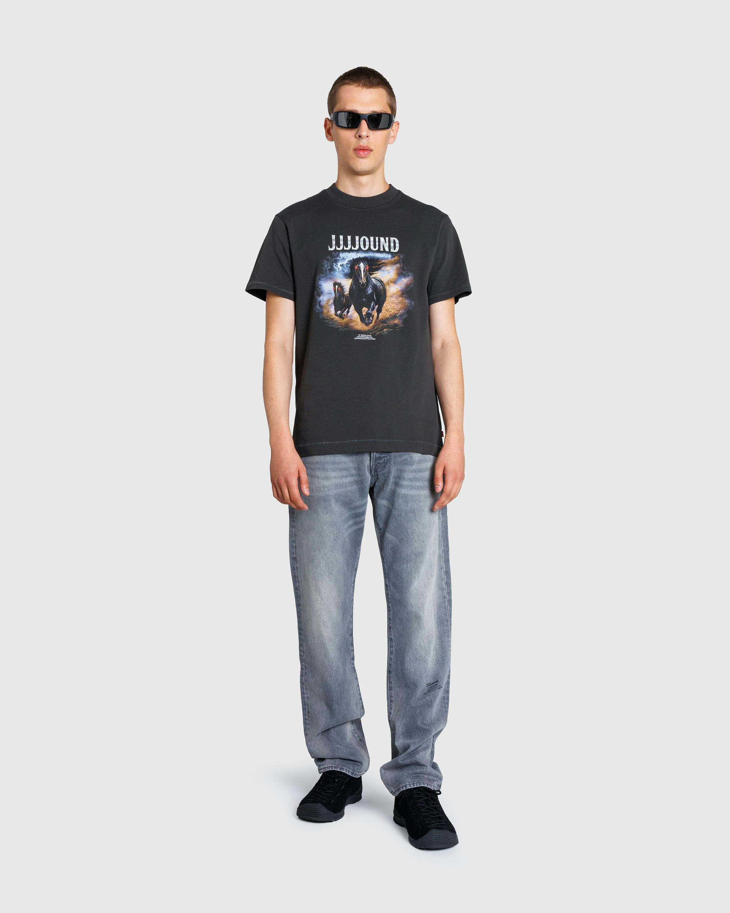 Levi's x JJJJound – GRAPHIC TEE DARK HORSE - T-Shirts - White - Image 3