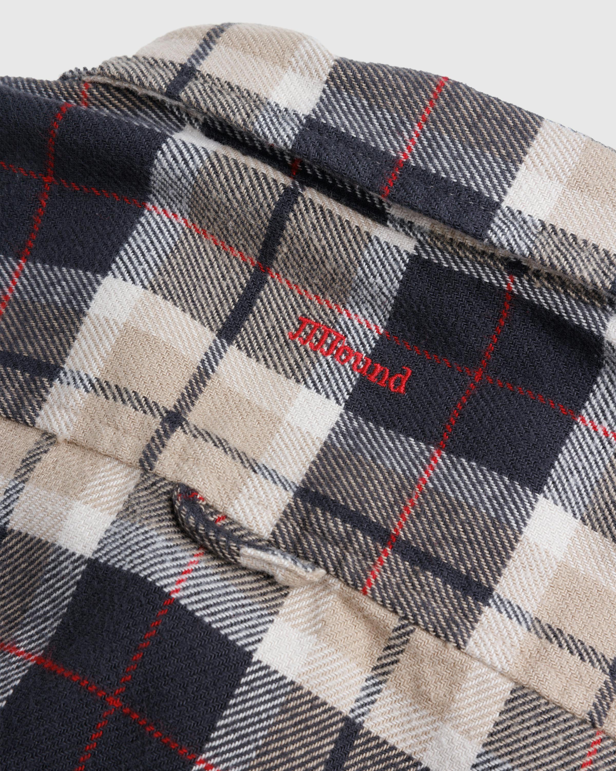 Levi's x JJJJound – PLAID SHIRT BLACK PLAID - Longsleeve Shirts - Black - Image 4