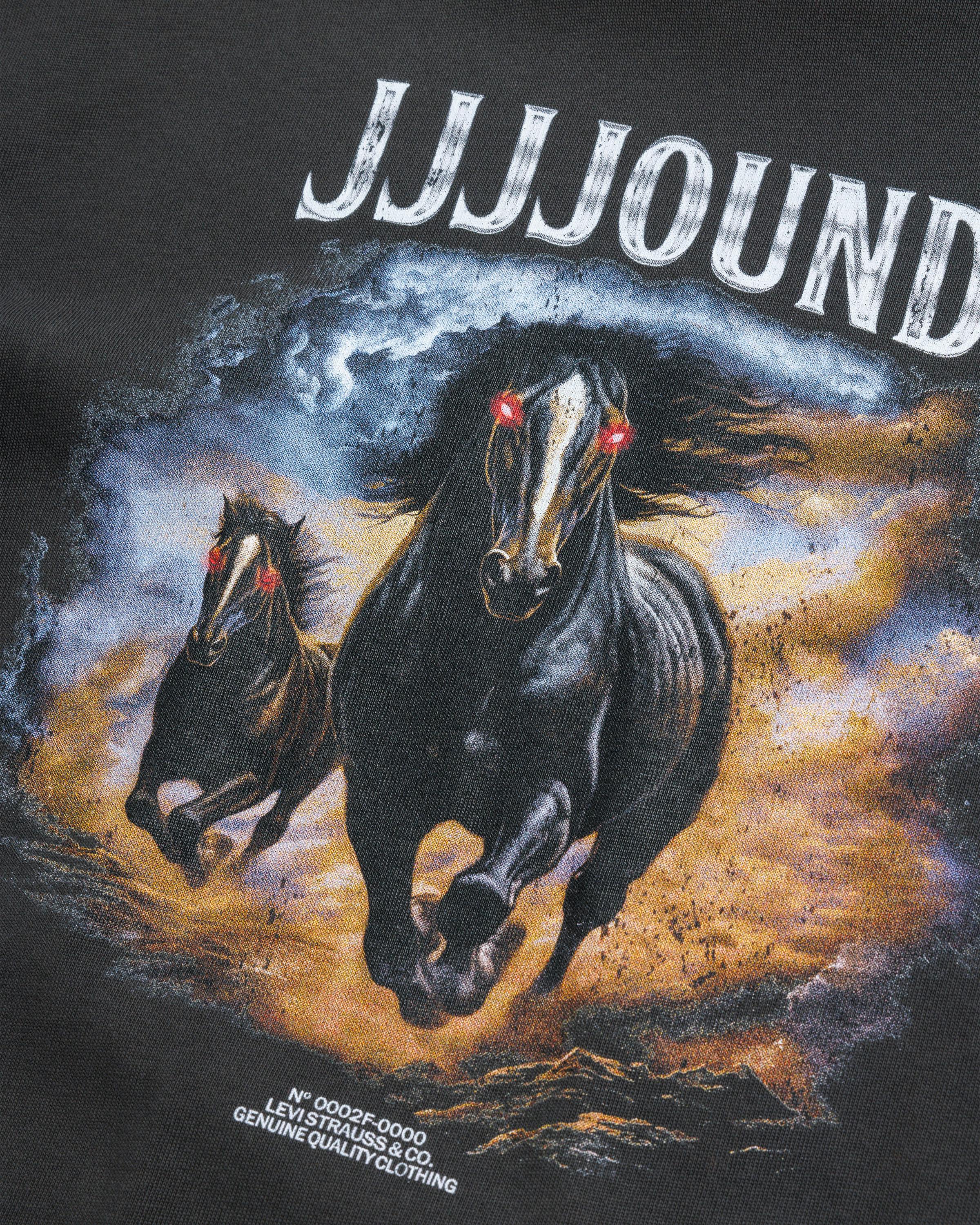 Levi's x JJJJound – GRAPHIC TEE DARK HORSE - T-Shirts - White - Image 5