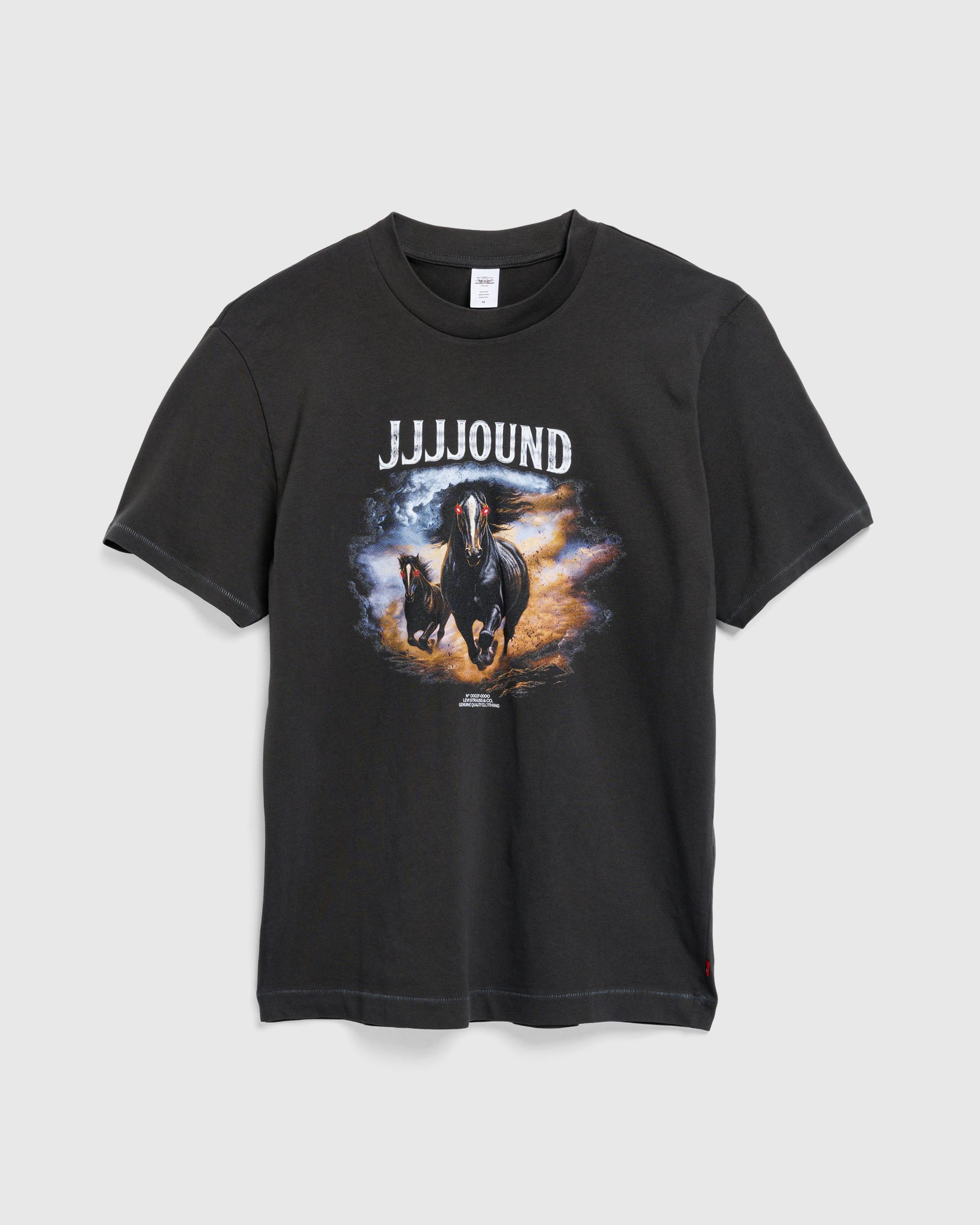 Levi's x JJJJound – GRAPHIC TEE DARK HORSE - T-Shirts - White - Image 1