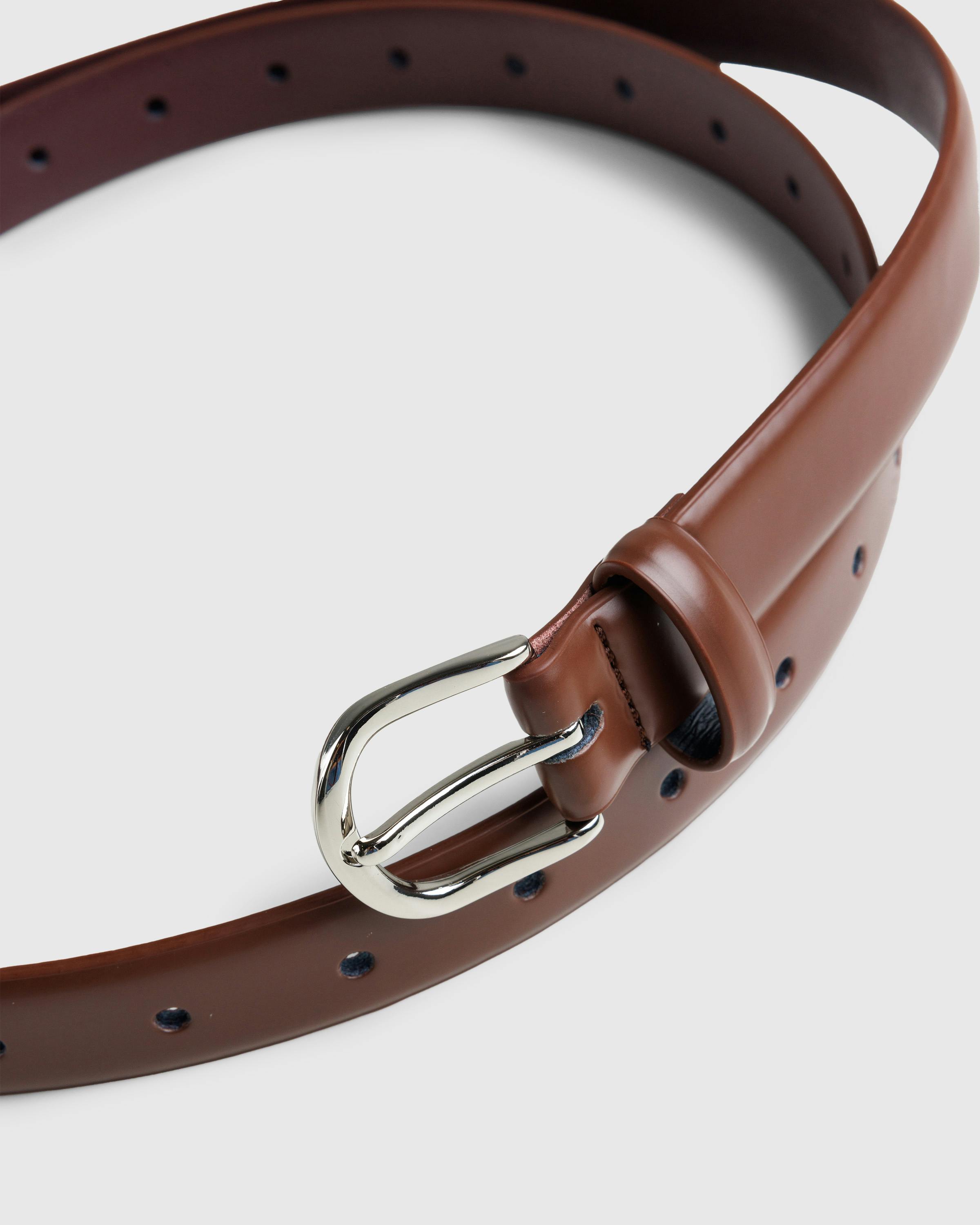 Galilee by Sea – Leather Belt Brown - Belts - Brown - Image 4