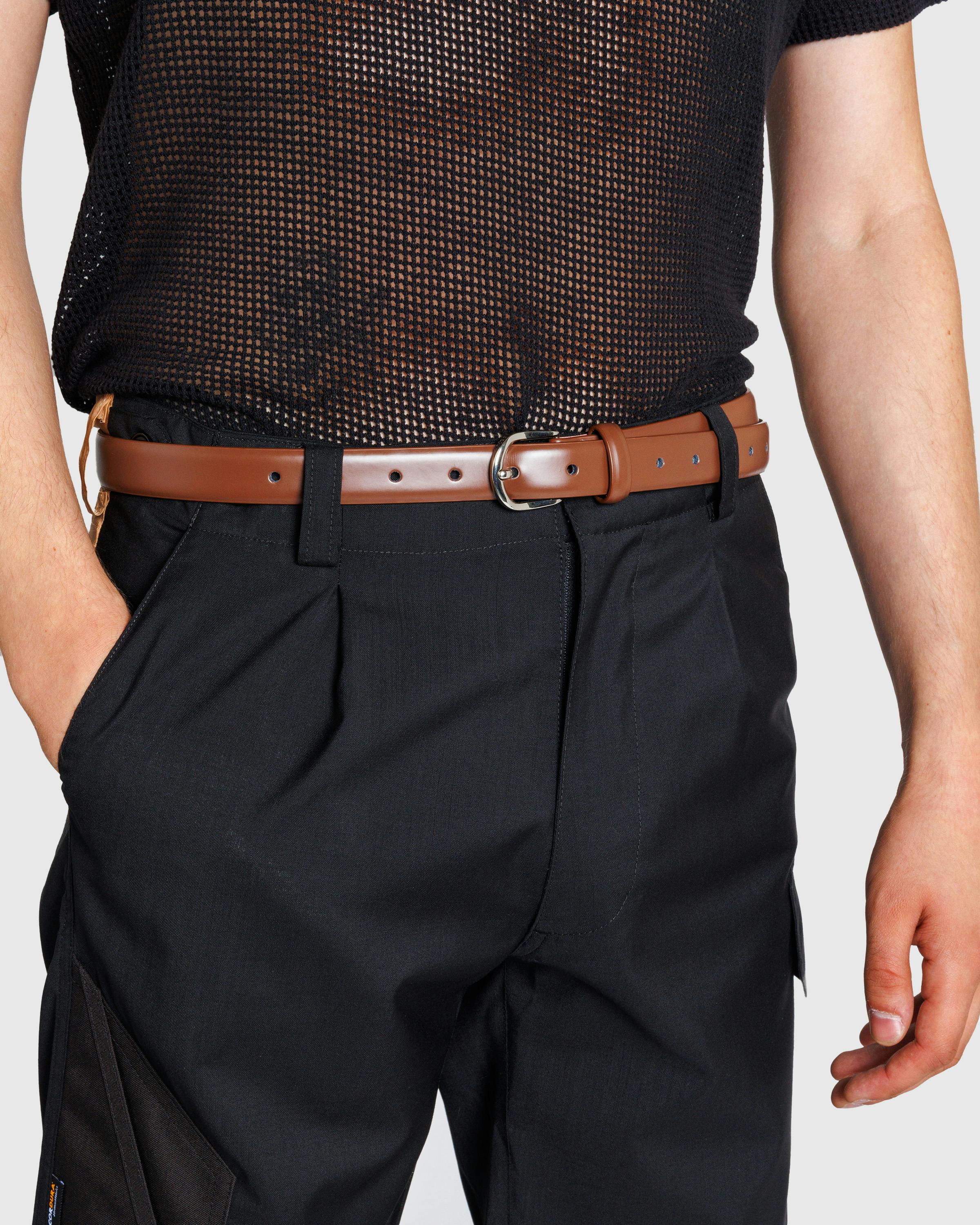 Galilee by Sea – Leather Belt Brown - Belts - Brown - Image 2