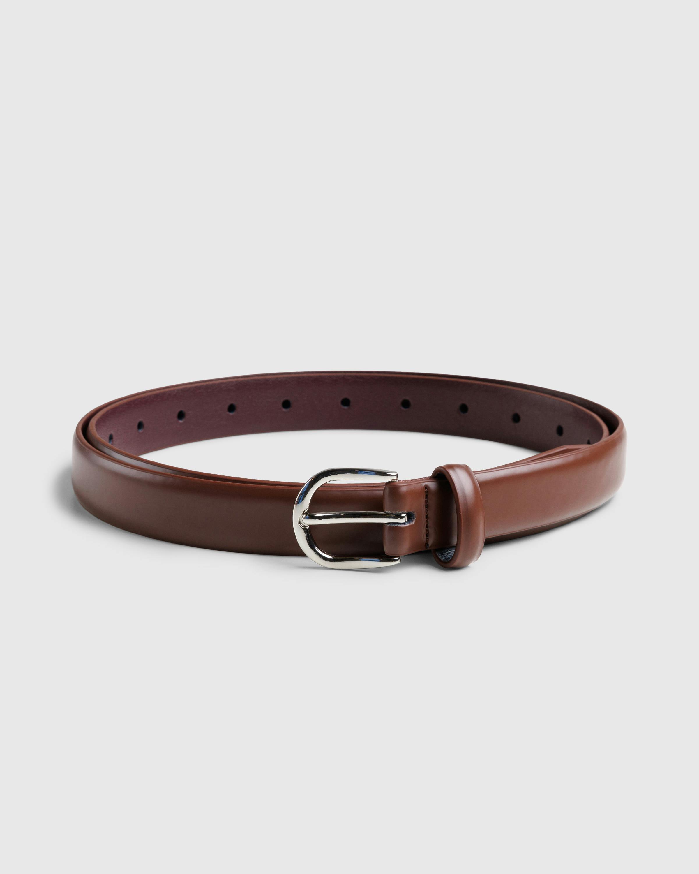 Galilee by Sea – Leather Belt Brown - Belts - Brown - Image 1