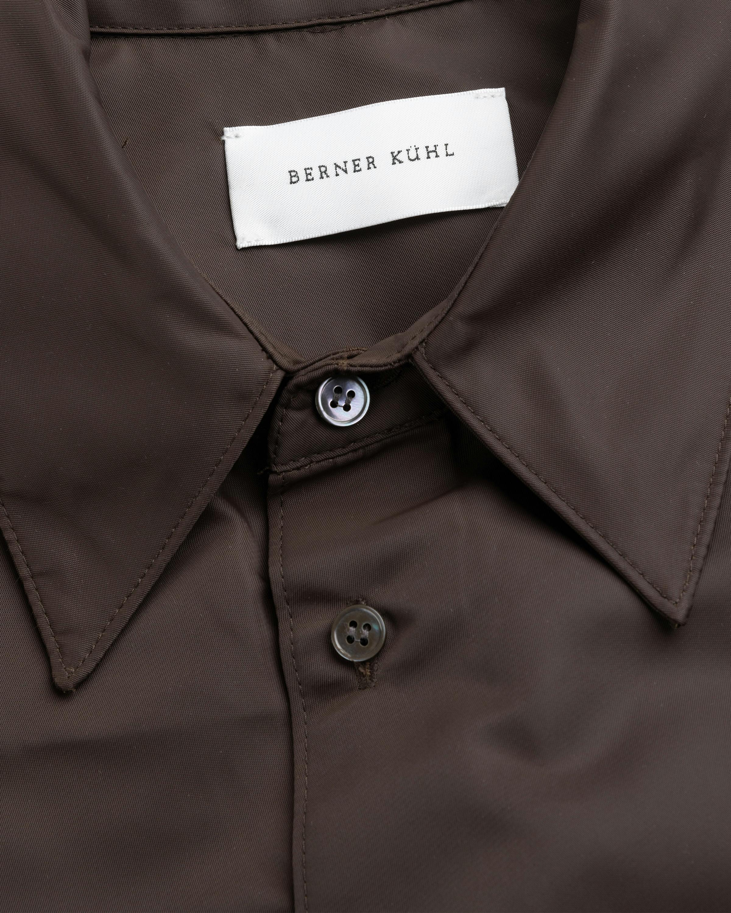 Berner Kühl – Cordial Shirt Sonar Chocolate - Longsleeve Shirts - Brown - Image 5