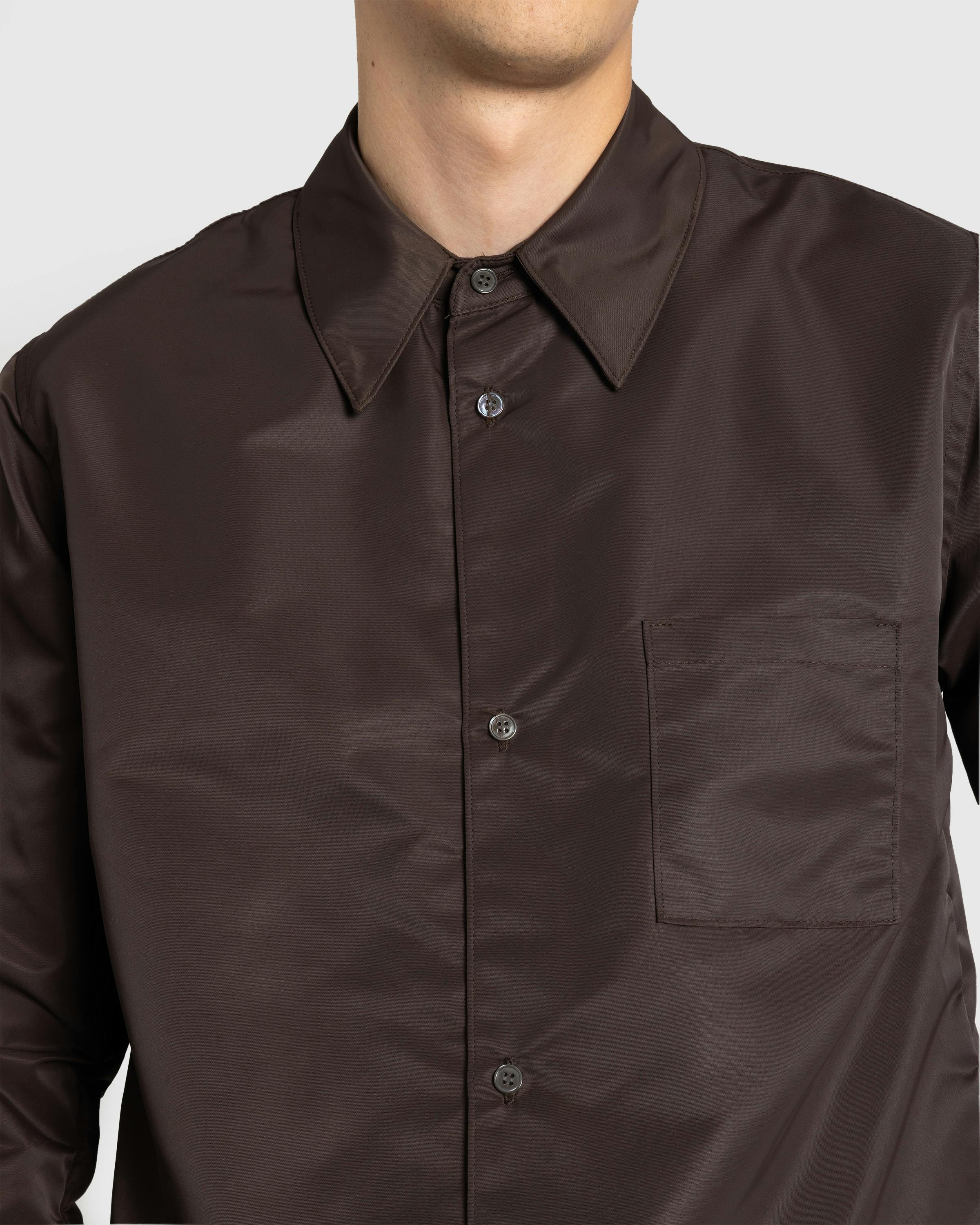 Berner Kühl – Cordial Shirt Sonar Chocolate - Longsleeve Shirts - Brown - Image 4