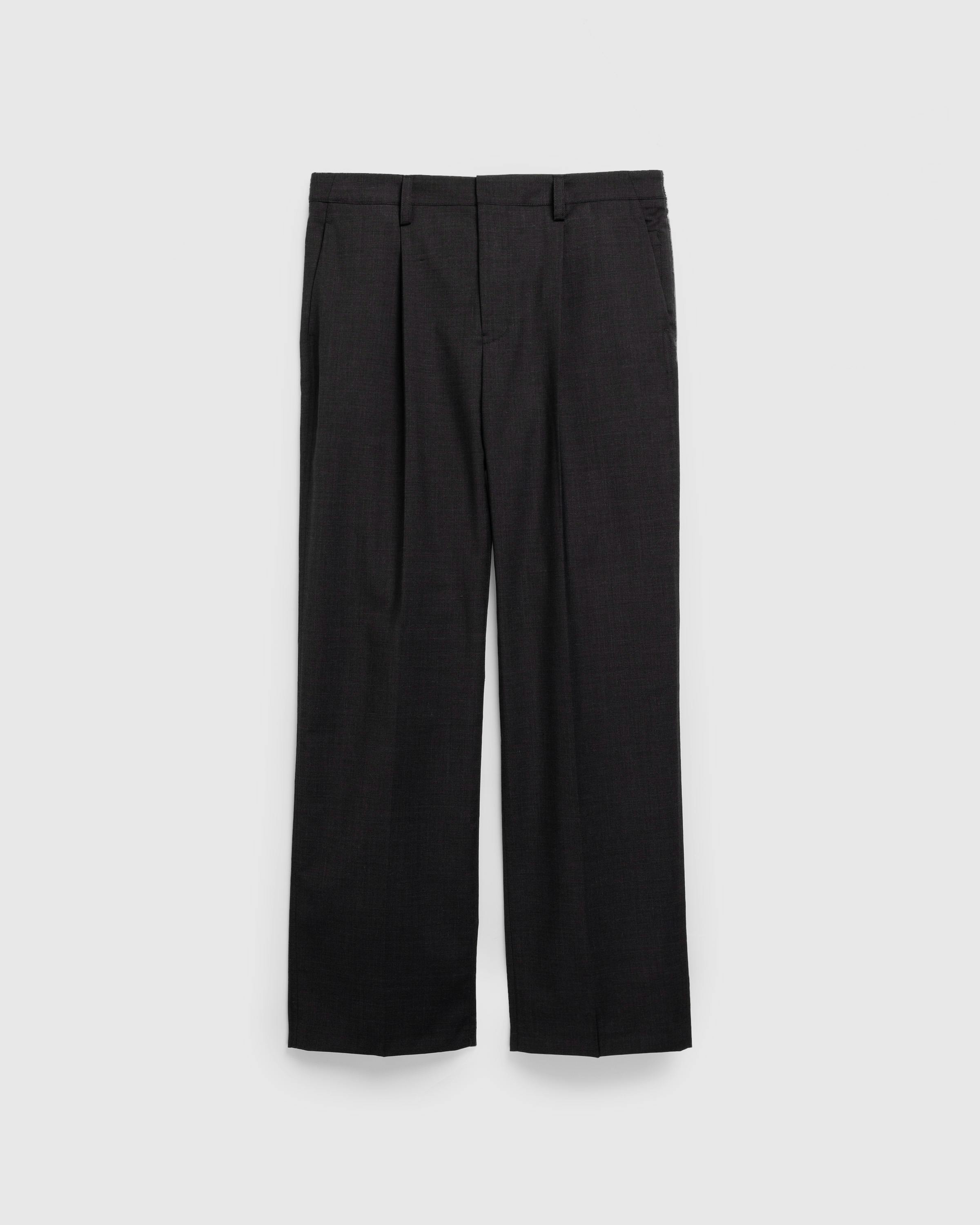 Berner Kühl – Day Trouser 365 Wool Charcoal - Trousers - Brown - Image 1