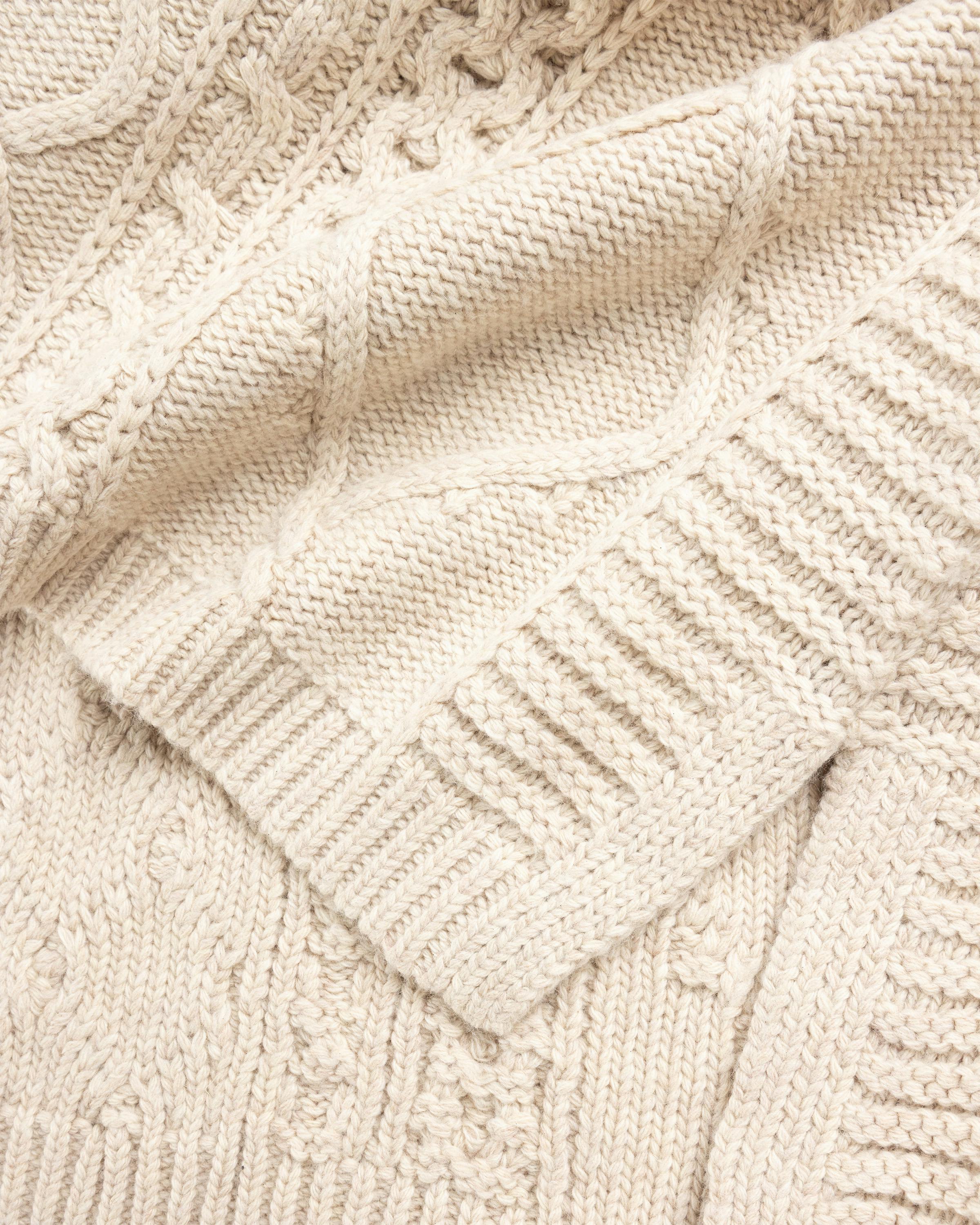 Guess USA – Cable Knit Sweater Pearl White Multi - Crewnecks - Pearl White Multi - Image 7