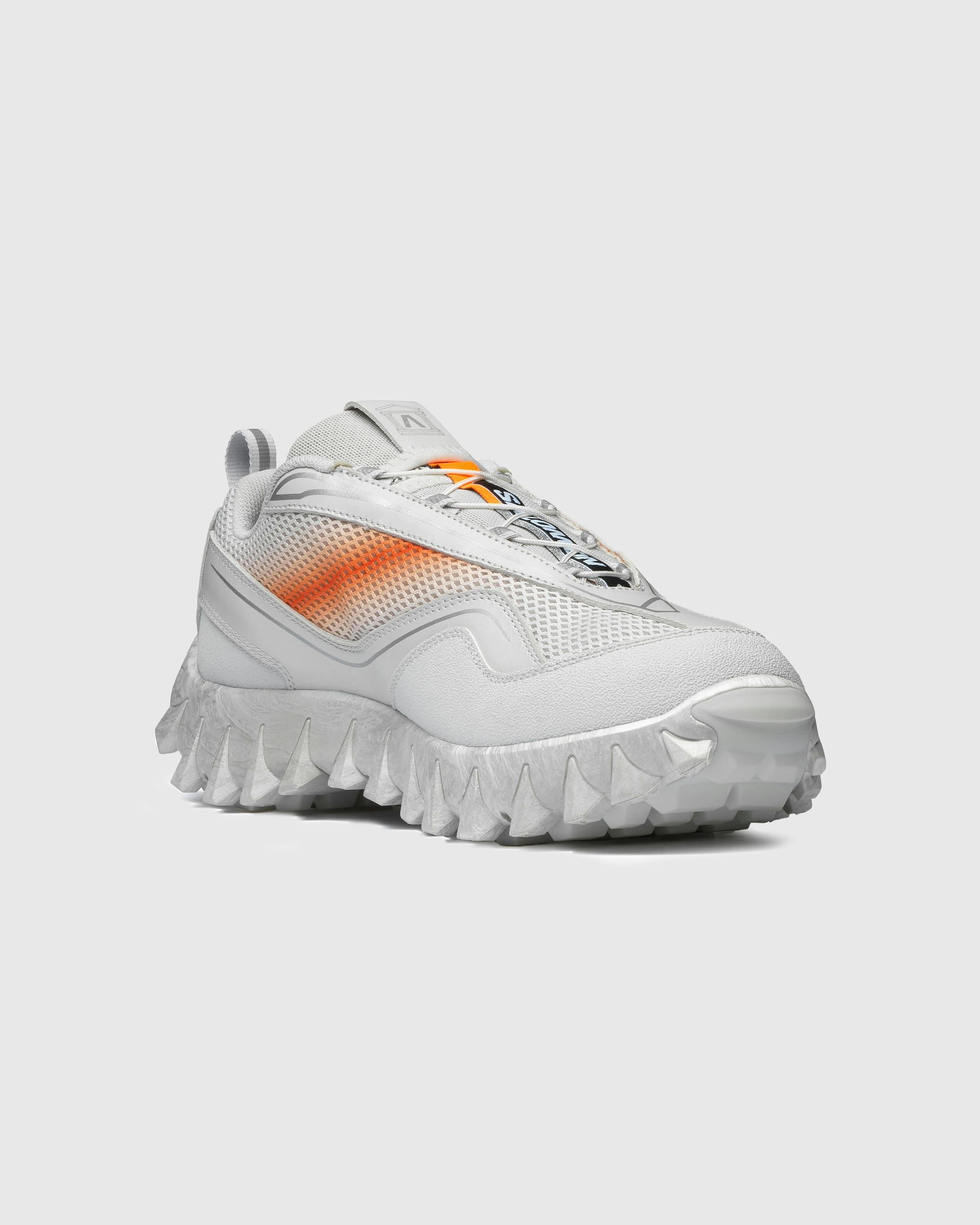 Salomon x Aries – Snowclog Lunar Rock/Shocking Orange/Ftw Silver - Low Top Sneakers - Grey - Image 4