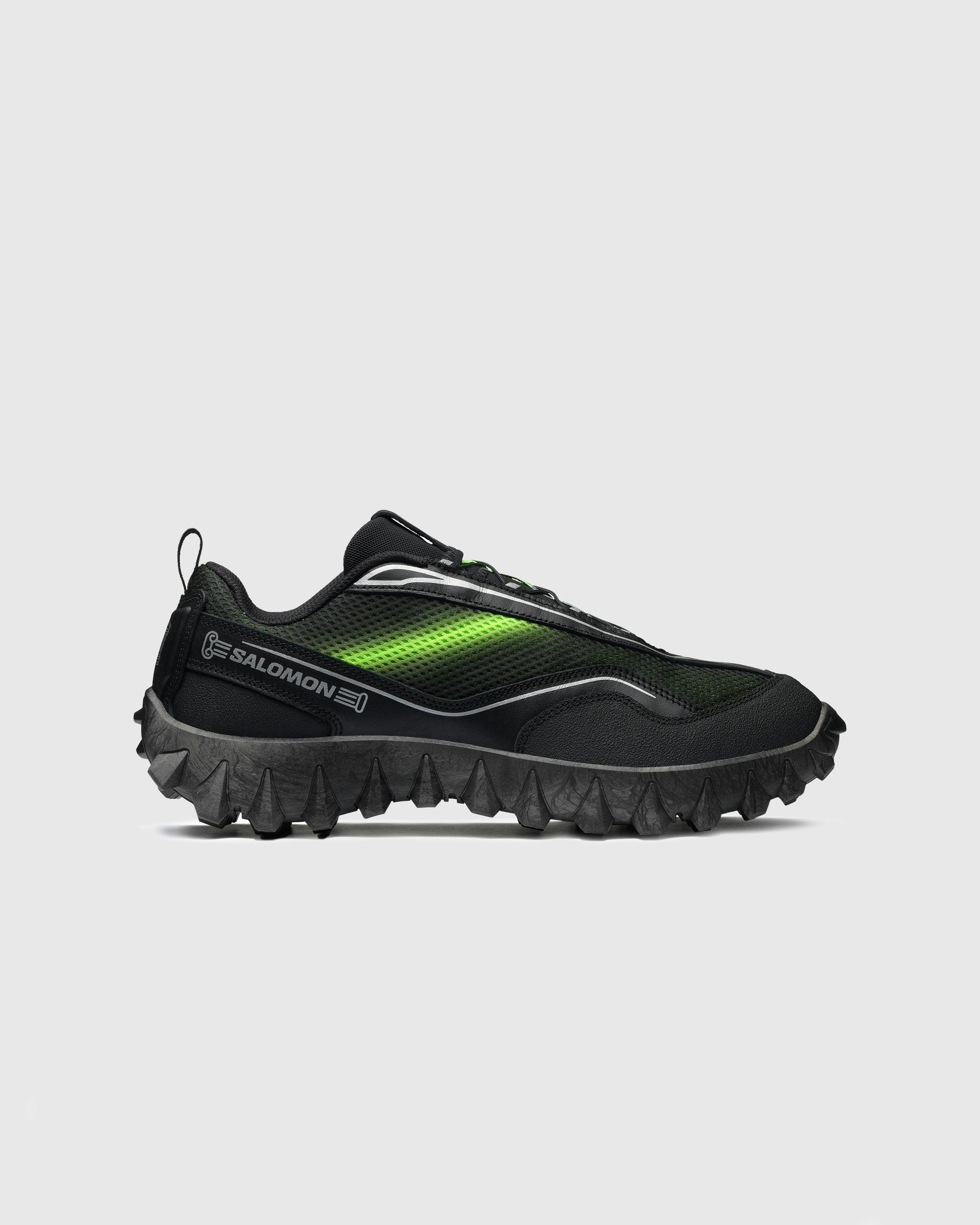 Salomon x Aries – Snowclog Black/Green Gecko/Ftw Silver - Low Top Sneakers - Black - Image 1