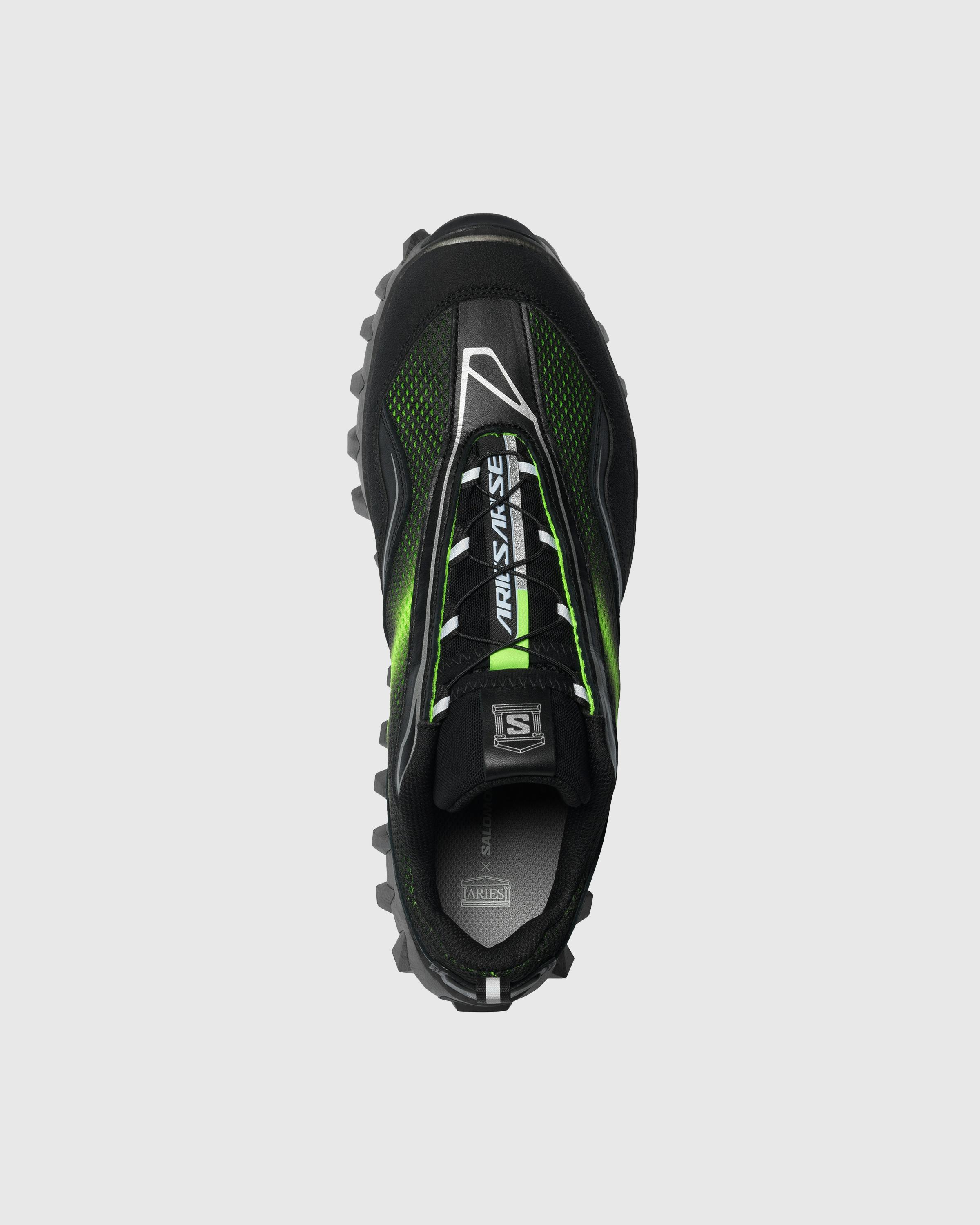 Salomon x Aries – Snowclog Black/Green Gecko/Ftw Silver - Low Top Sneakers - Black - Image 2