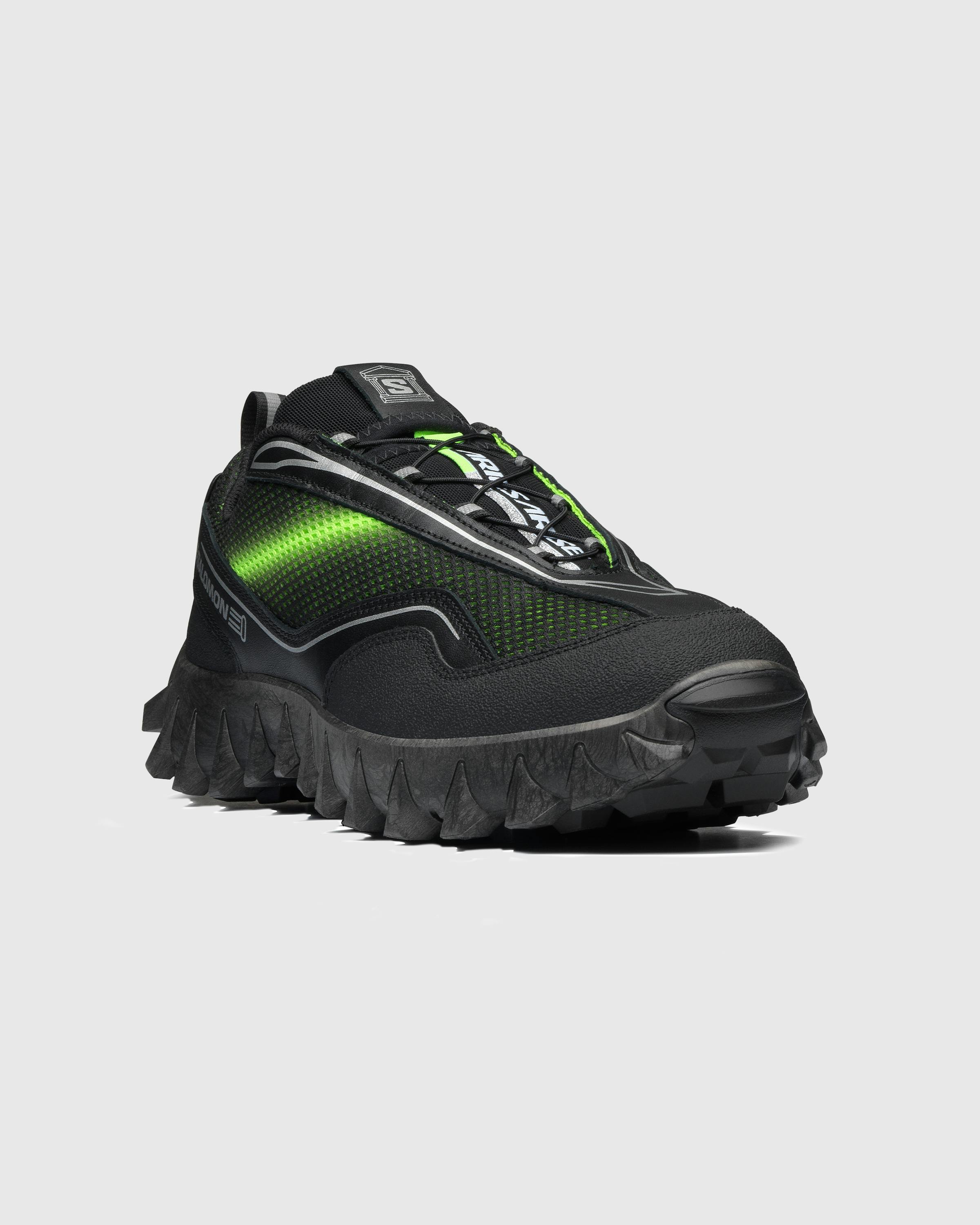 Salomon x Aries – Snowclog Black/Green Gecko/Ftw Silver - Low Top Sneakers - Black - Image 4