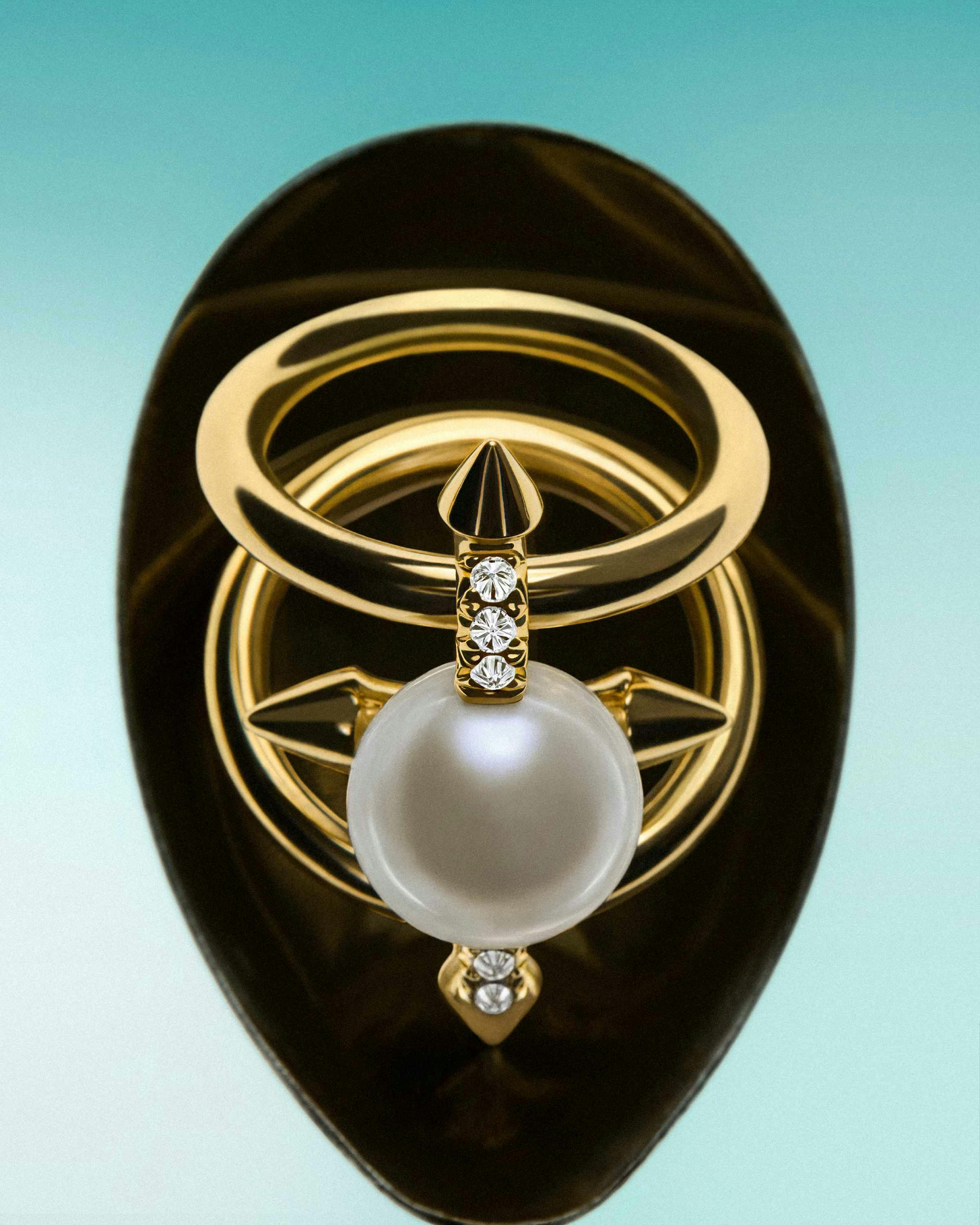 pharrell's tiffany titan pearl jewelry collection