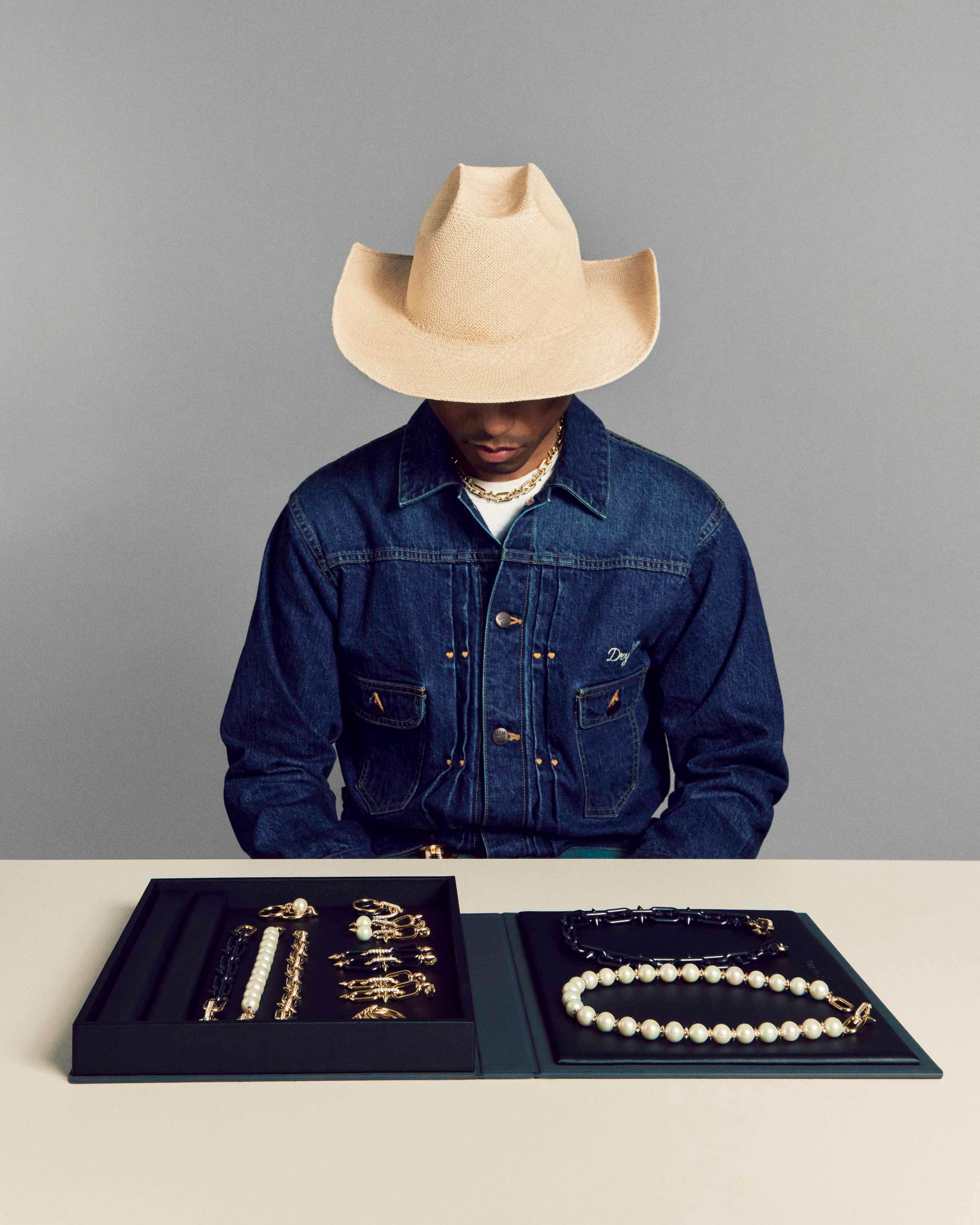 pharrell's tiffany titan pearl jewelry collection