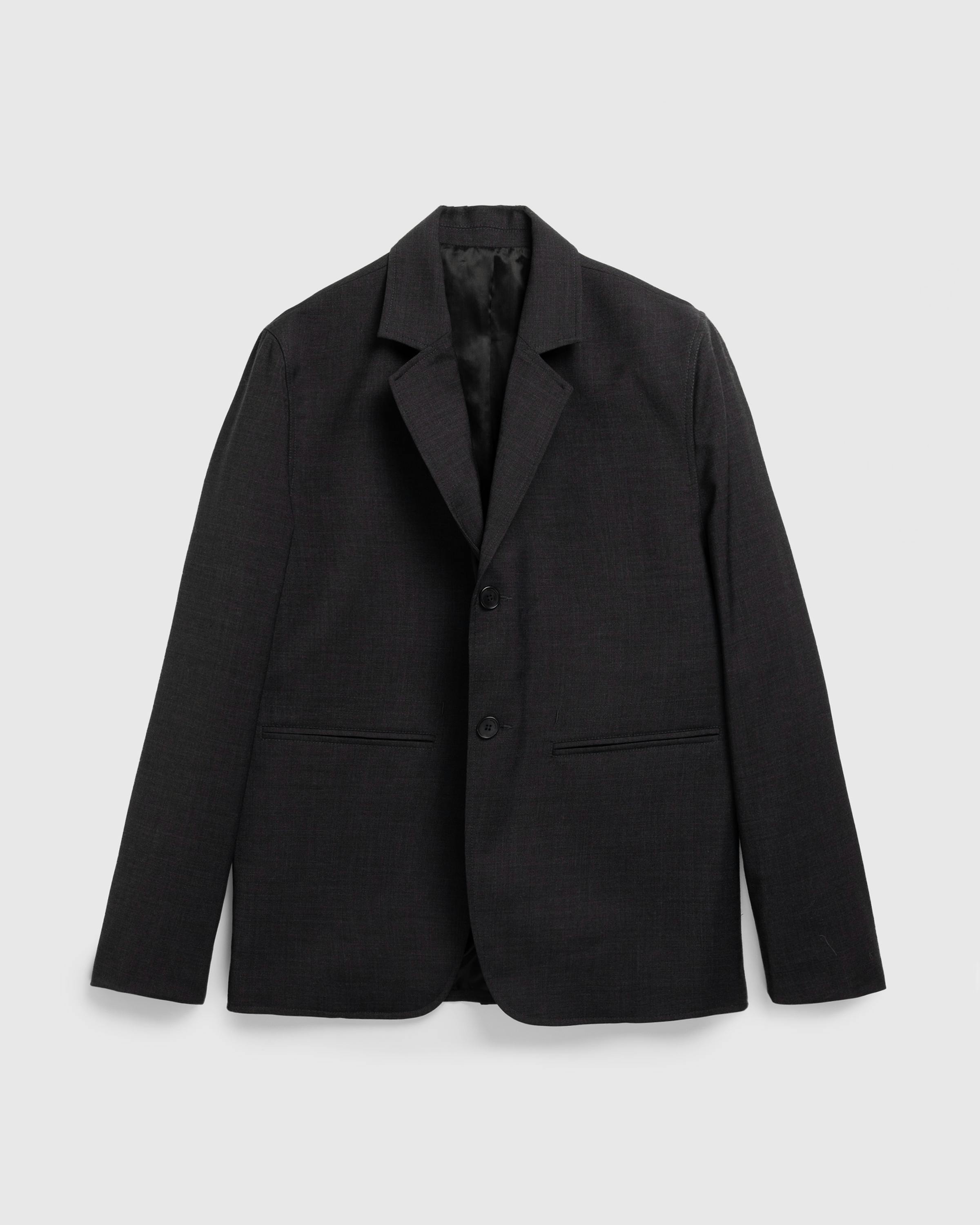 Berner Kühl – Top Blazer 365 Wool Charcoal - Blazers - Black - Image 1