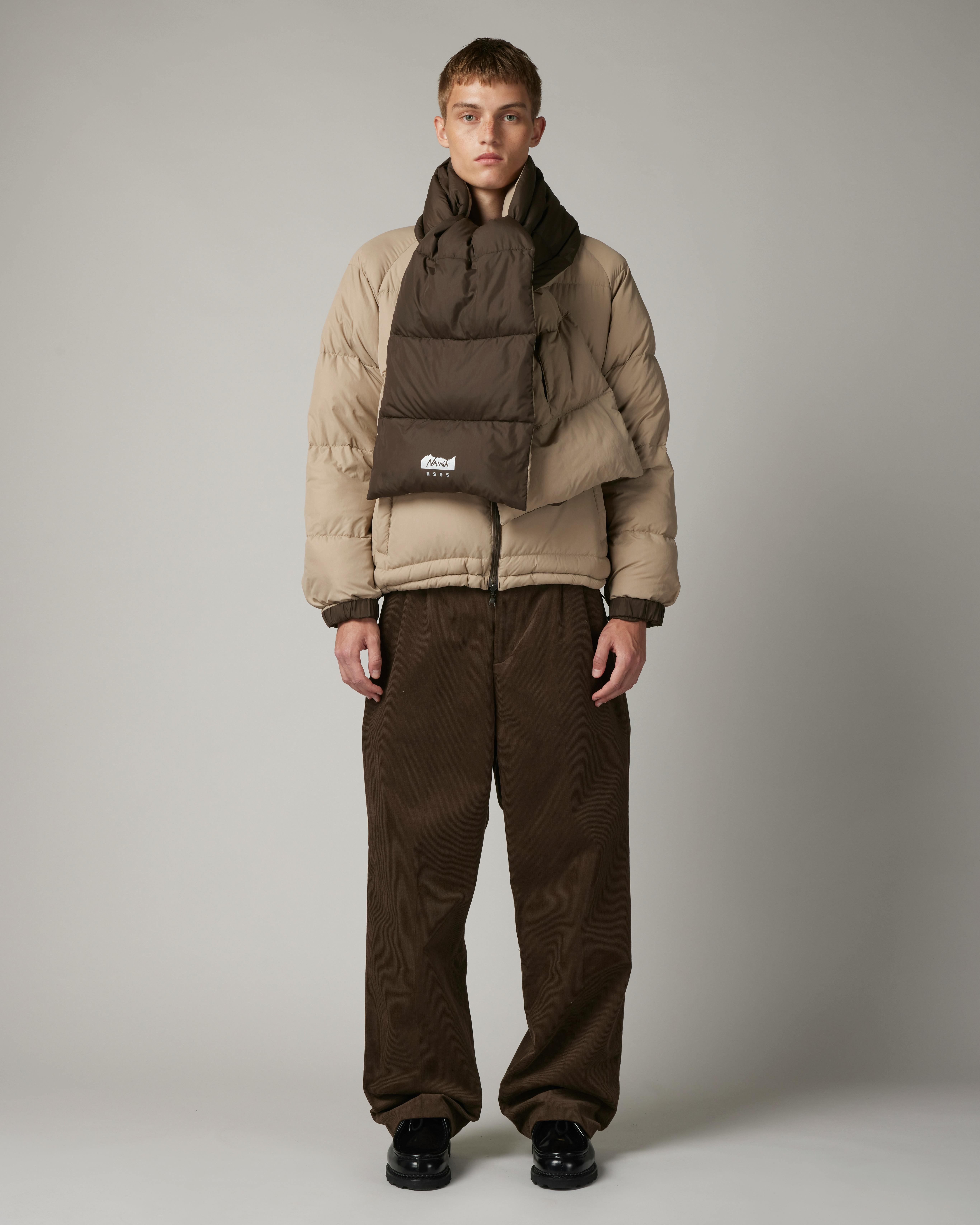 NANGA x Highsnobiety HS05 – Portable Down Puffer Brown/Beige - Knits - Brown/Beige - Image 5