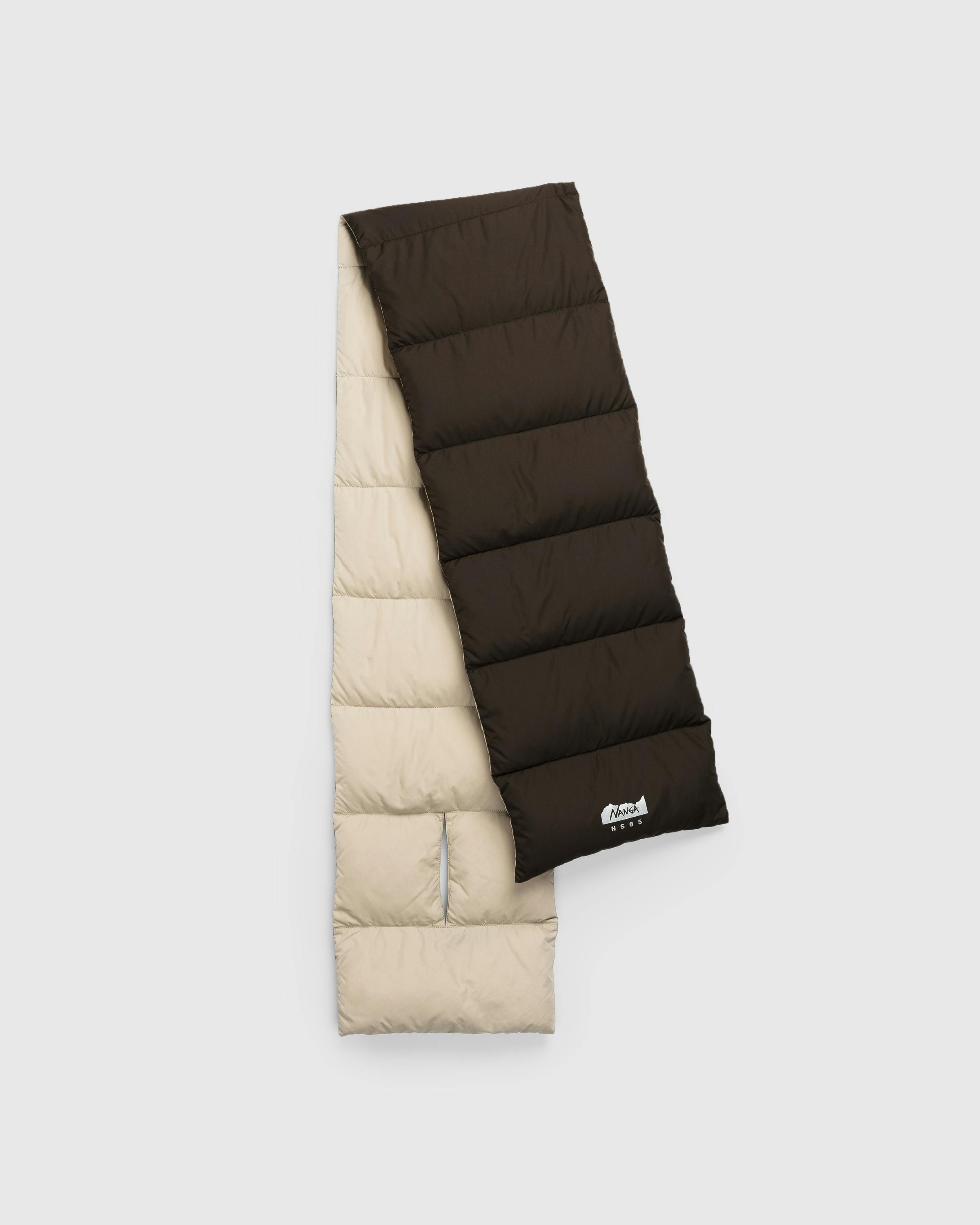 NANGA x Highsnobiety HS05 – Portable Down Puffer Brown/Beige - Knits - Brown/Beige - Image 1