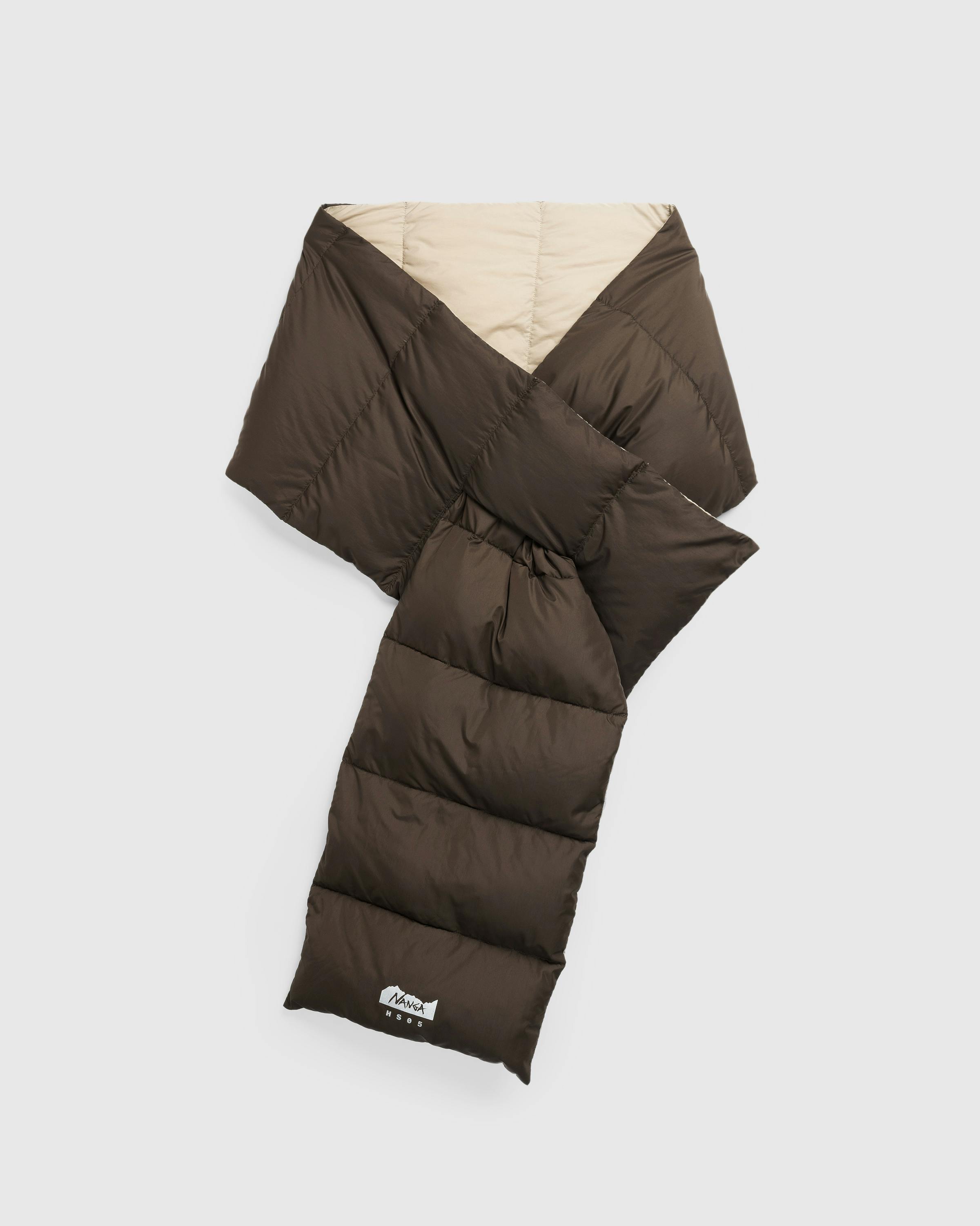 NANGA x Highsnobiety HS05 – Portable Down Puffer Brown/Beige - Knits - Brown/Beige - Image 4