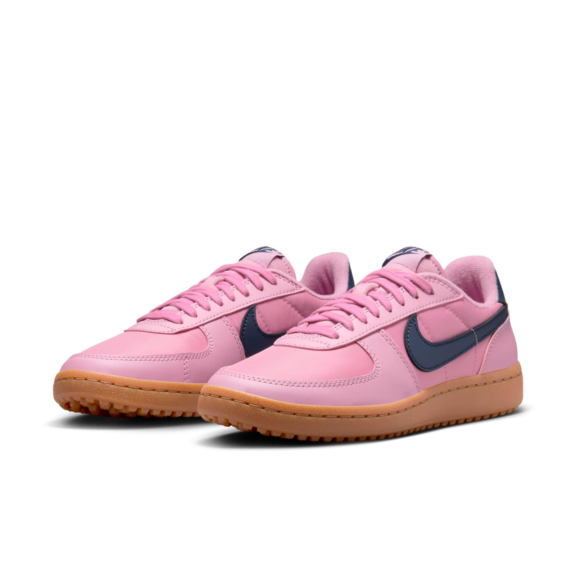 Pink and blue Nike Field General 82