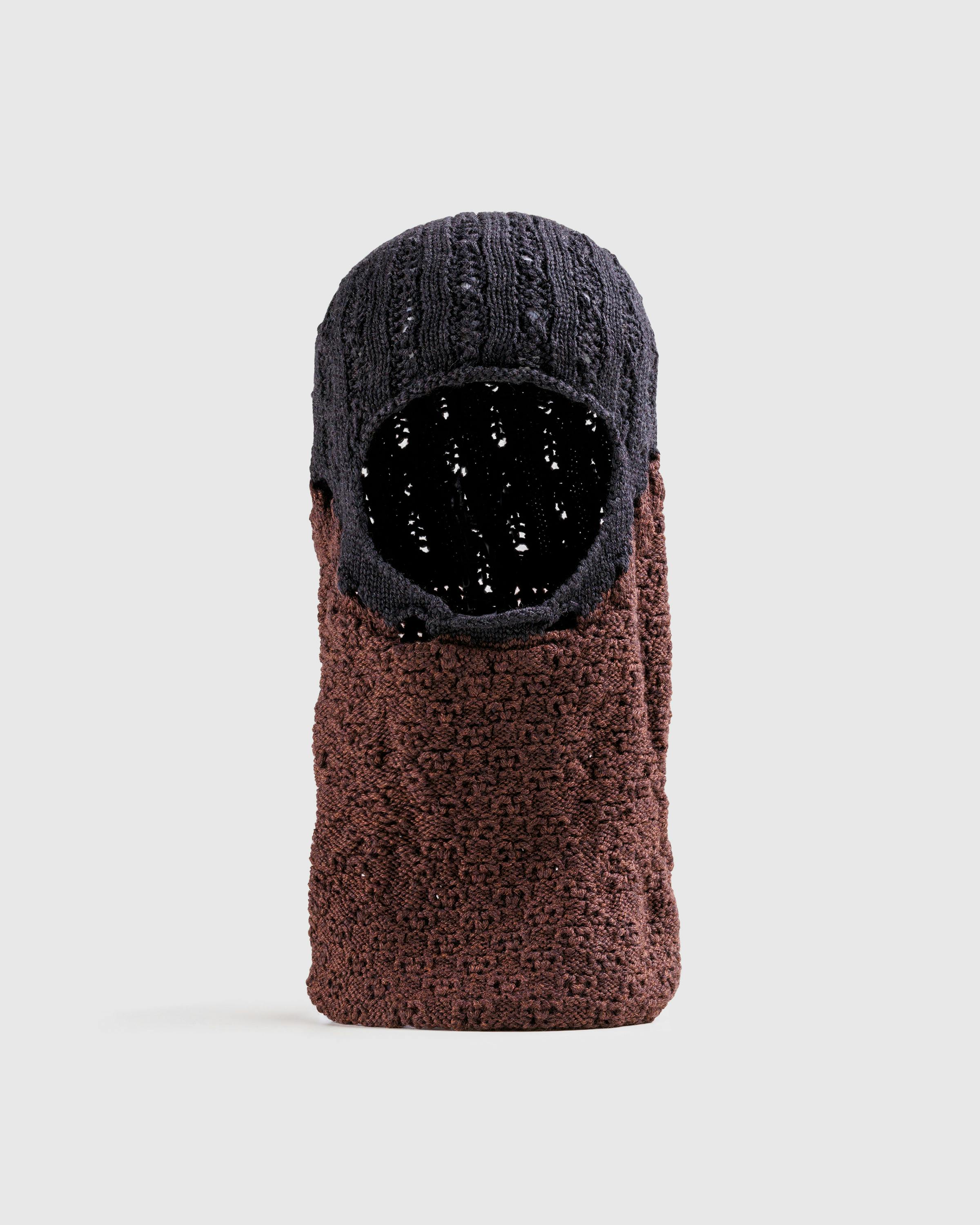 ROA – Flower Stitch Balaclava Black - Balaclavas - Black - Image 1