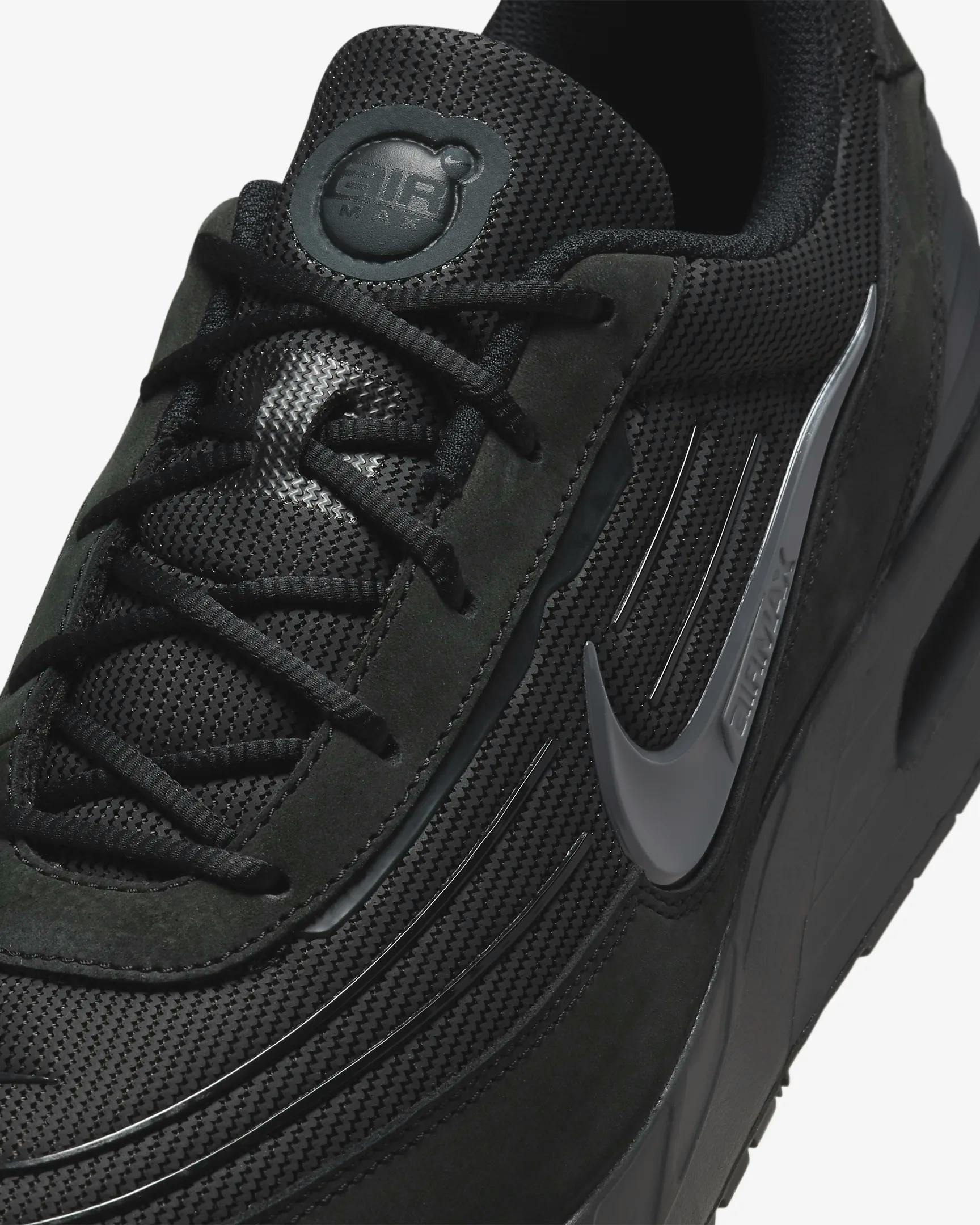 All black new nikes best sale