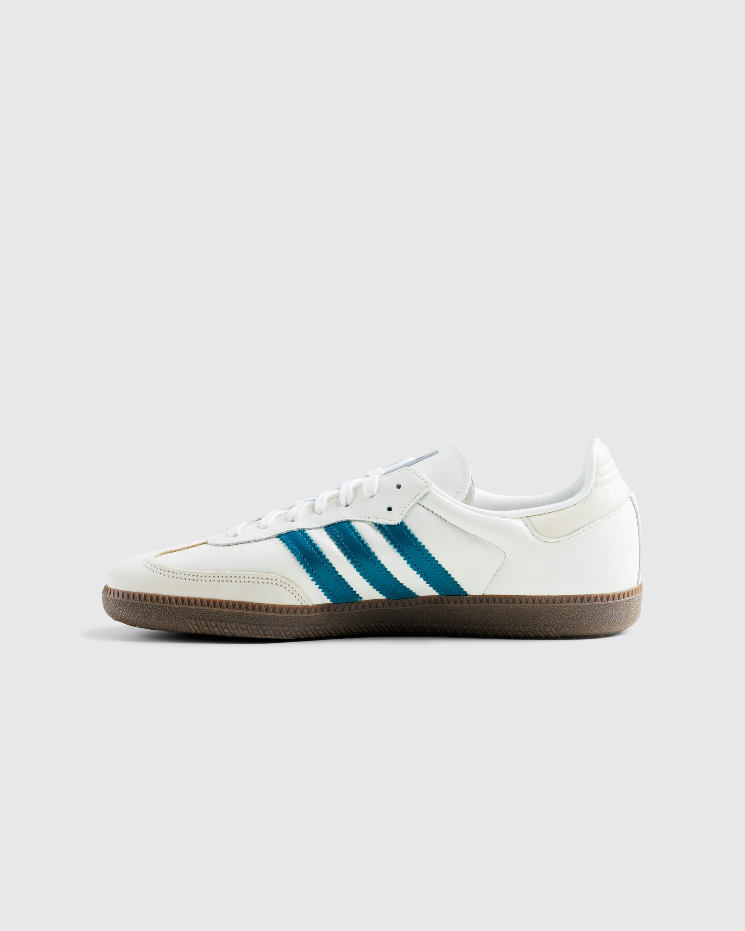 Samba OG W Cloud White/Legacy Teal/Wonder White - Low Top Sneakers - White - Image 2