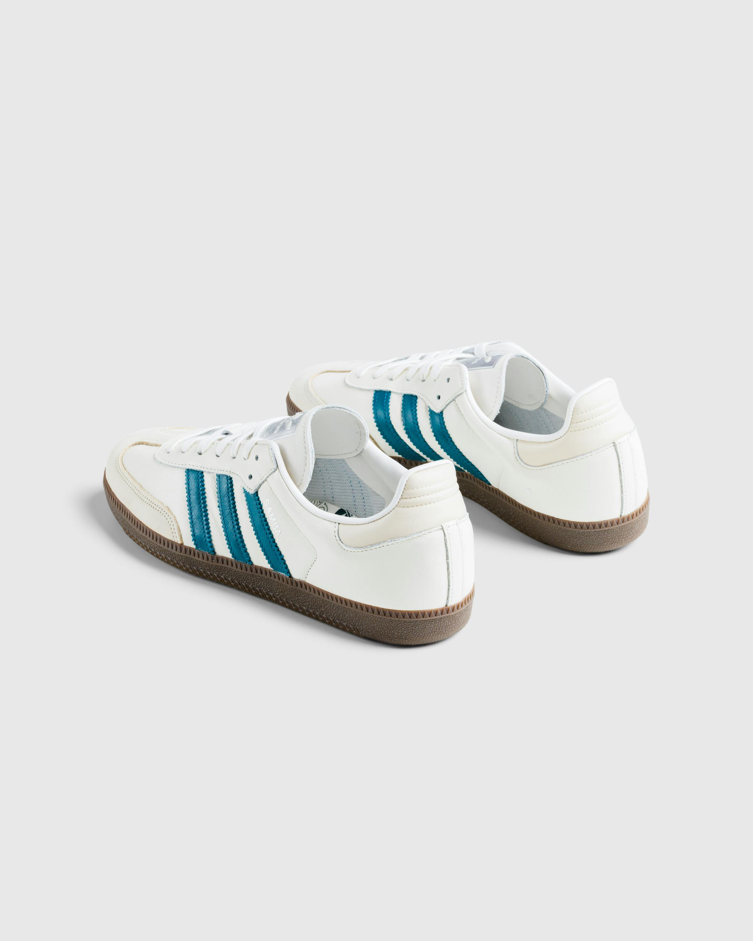 Samba OG W Cloud White/Legacy Teal/Wonder White - Low Top Sneakers - White - Image 6