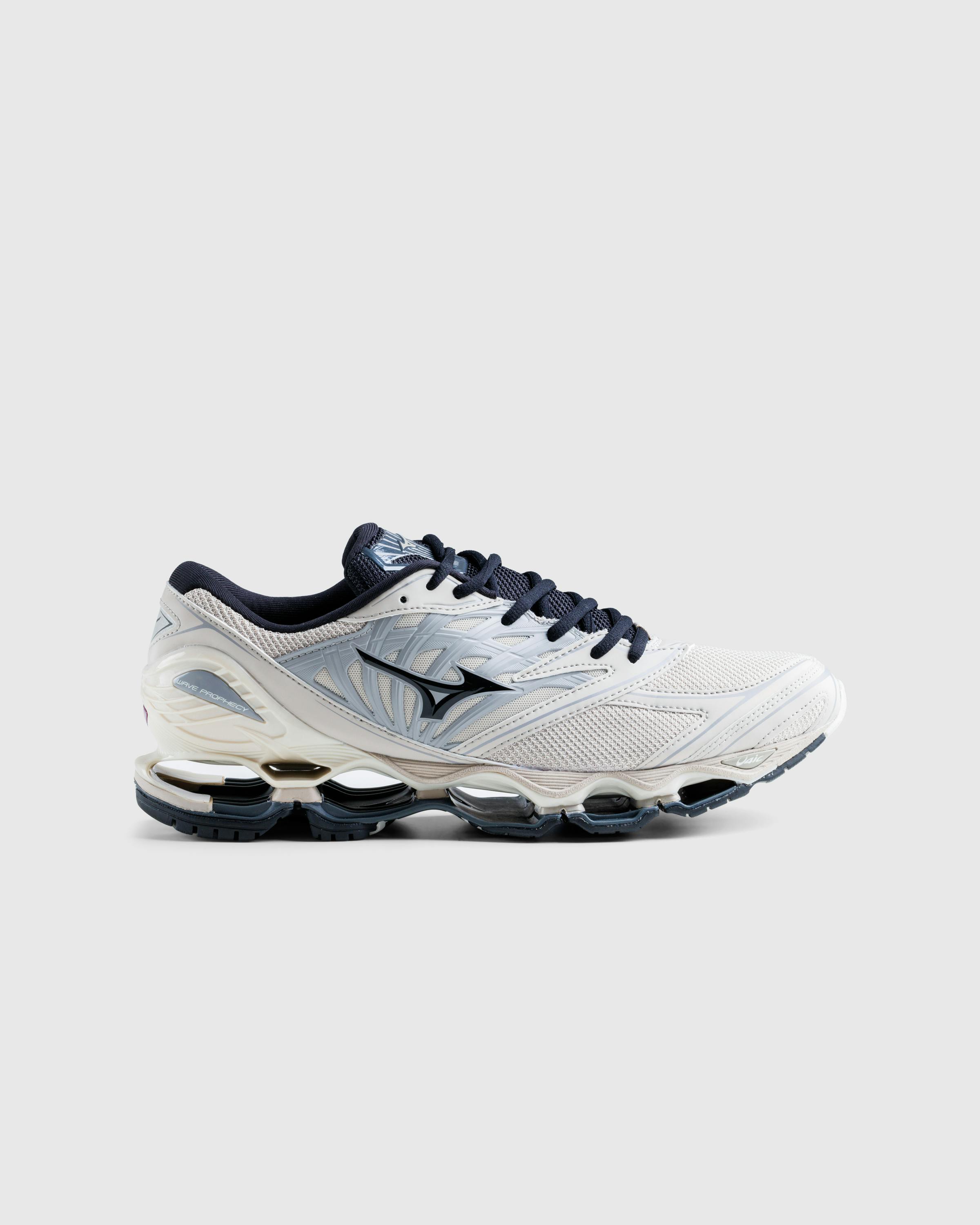 Mizuno – Wave Prophecy LS Silver Cloud/Black/Opal Grey - Low Top Sneakers - Grey - Image 1