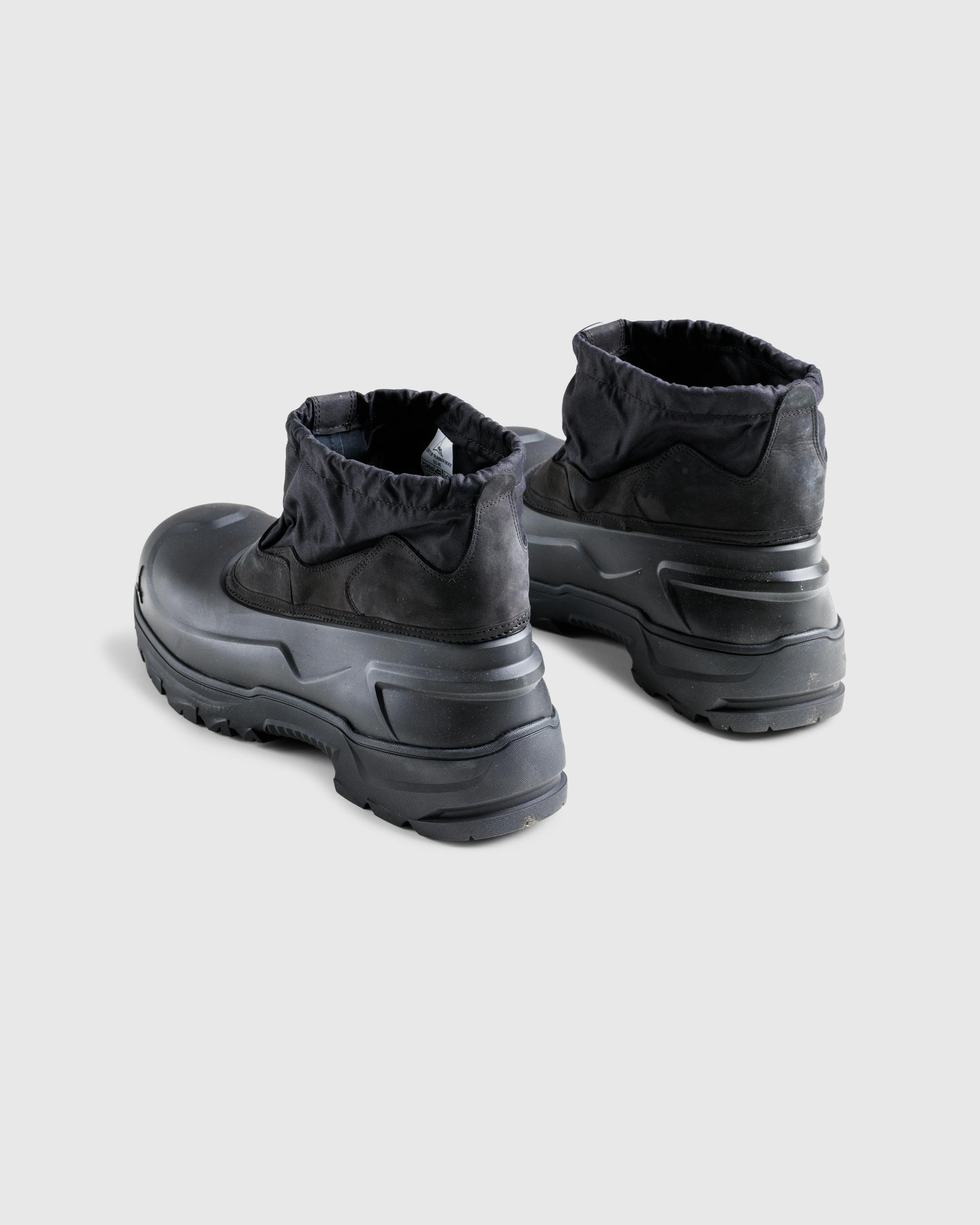 ROA – Low Top Rubber Boot Black - Low Top Sneakers - Black - Image 6