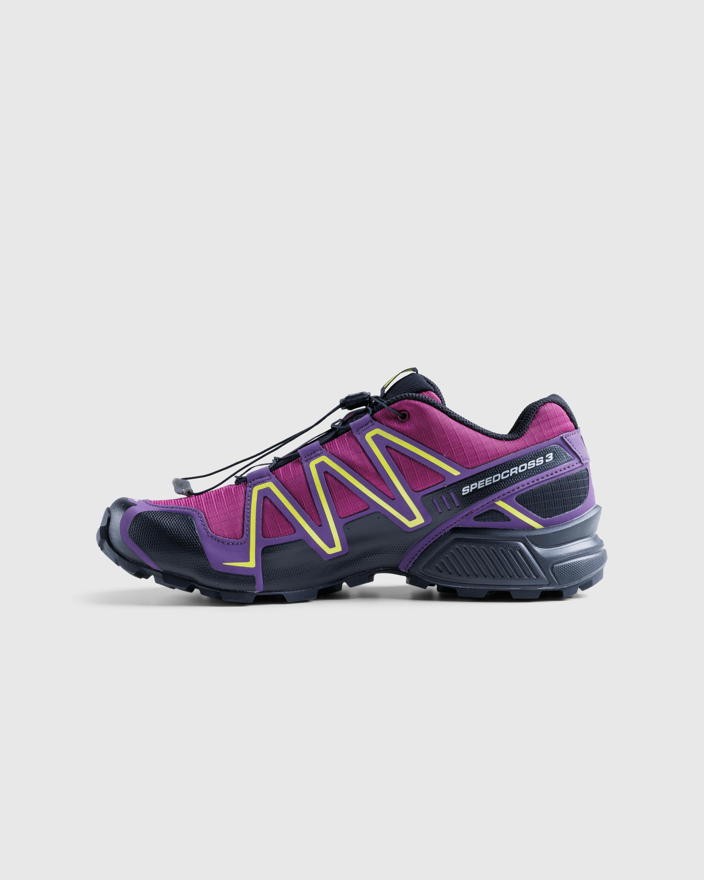 Salomon – Speedcross 3 Plum Caspia/Black/Crown Jewel - Low Top Sneakers - Red - Image 2