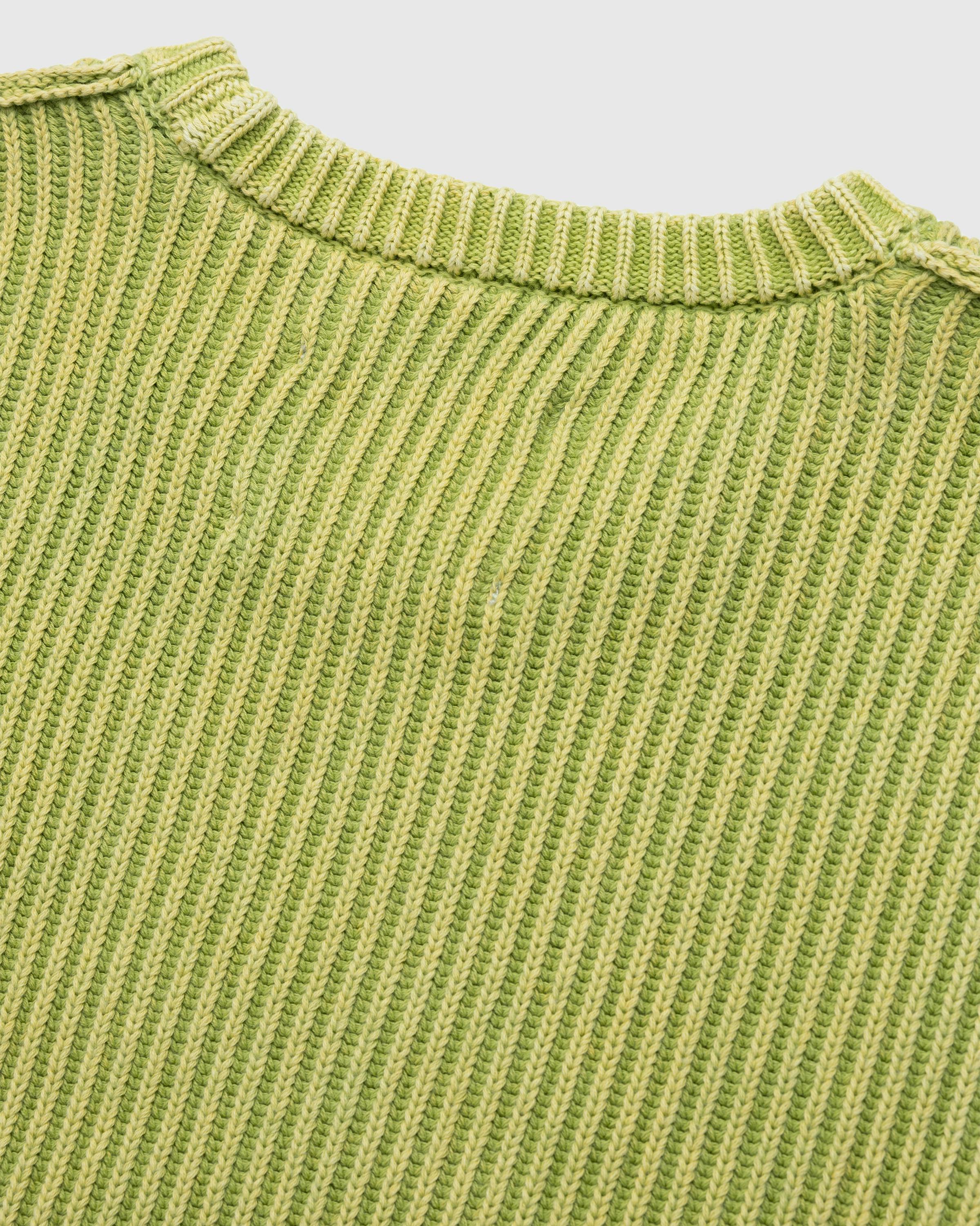 Highsnobiety HS05 – Pigment Dyed Sweater Green - Sweatshirts - Eggshell - Image 6