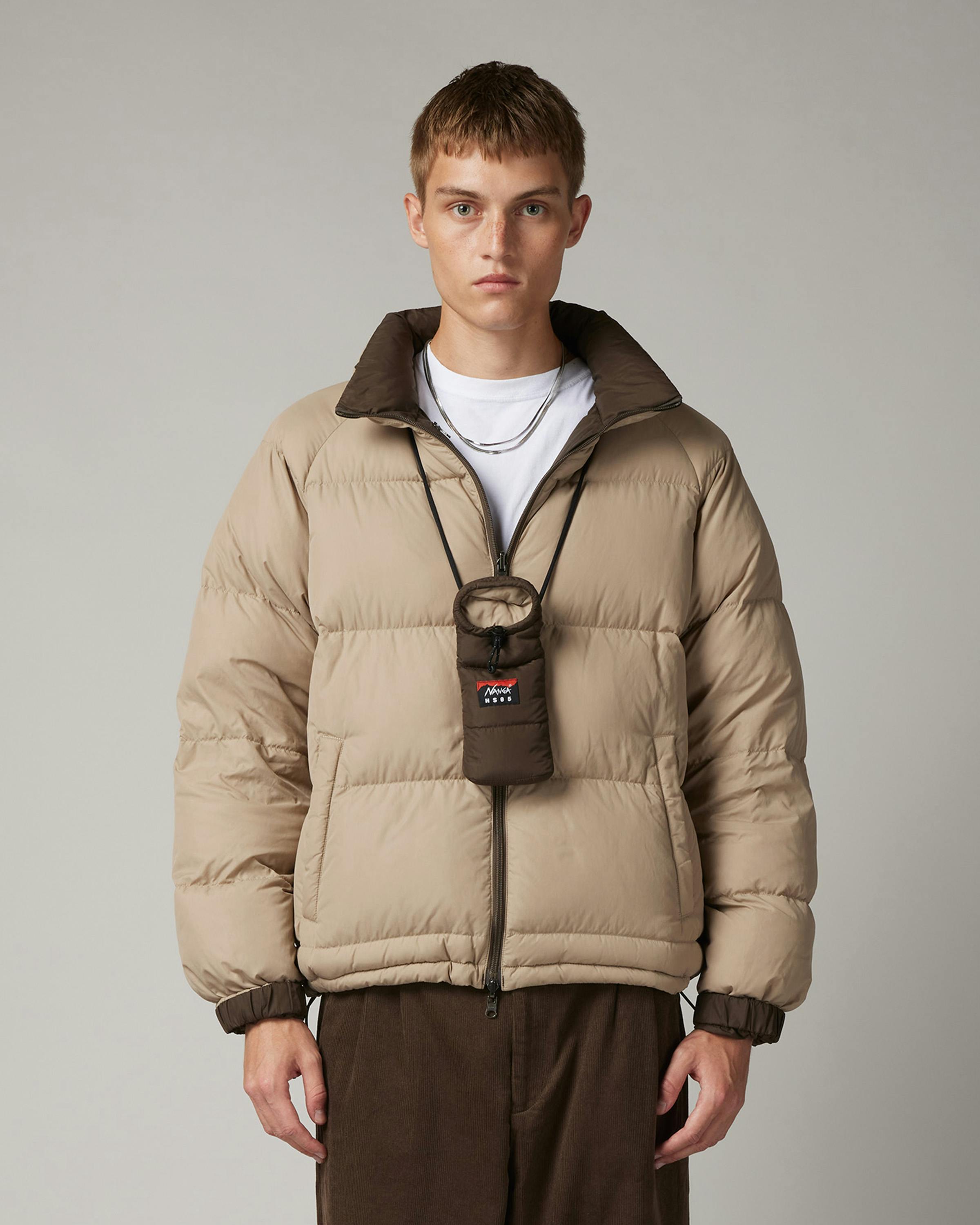 NANGA x Highsnobiety HS05 – Mini Sleeping Bag Brown/Beige - Camping Gear - Brown/Beige - Image 2