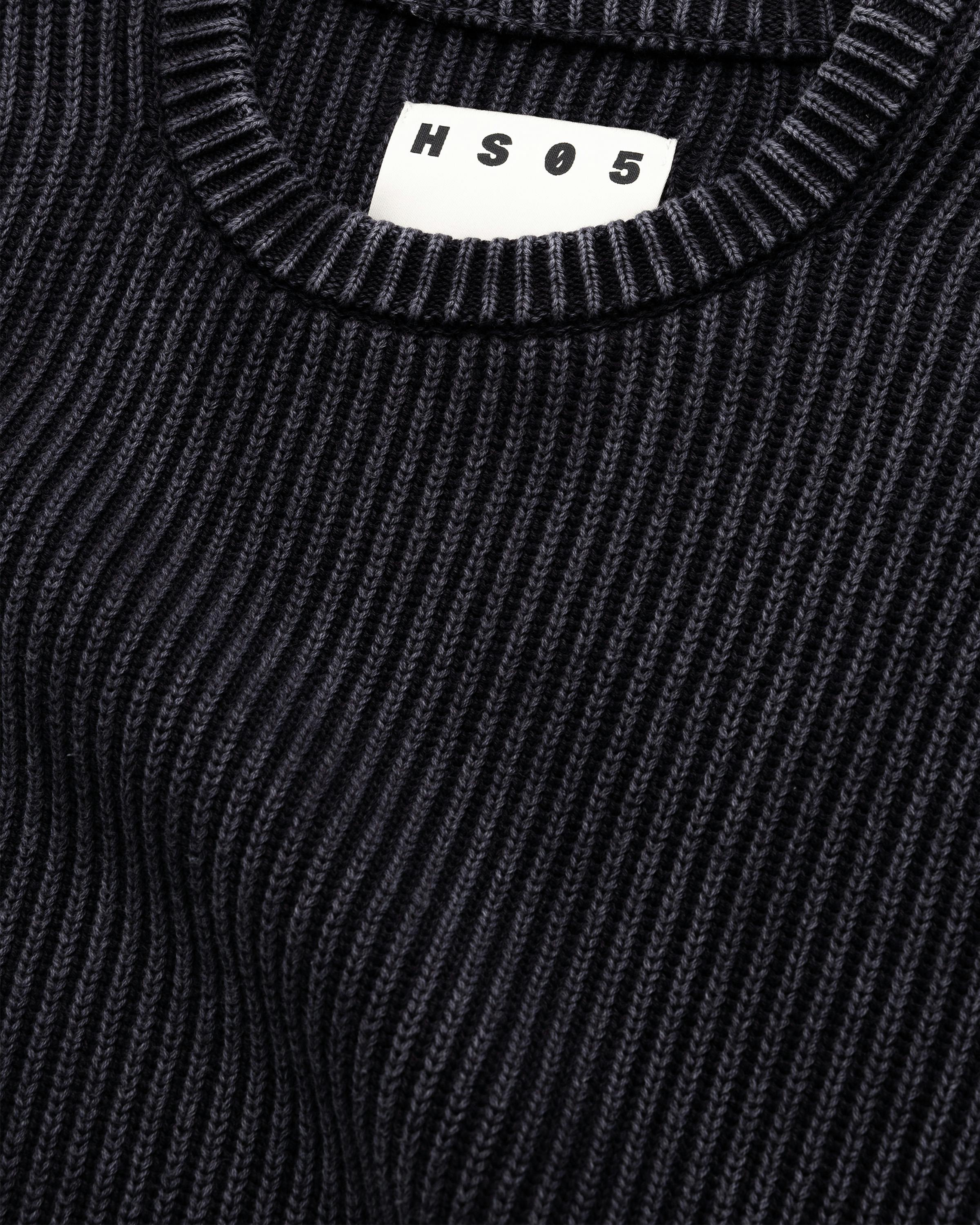 Highsnobiety HS05 – Pigment Dyed Sweater - Crewnecks - Black - Image 7