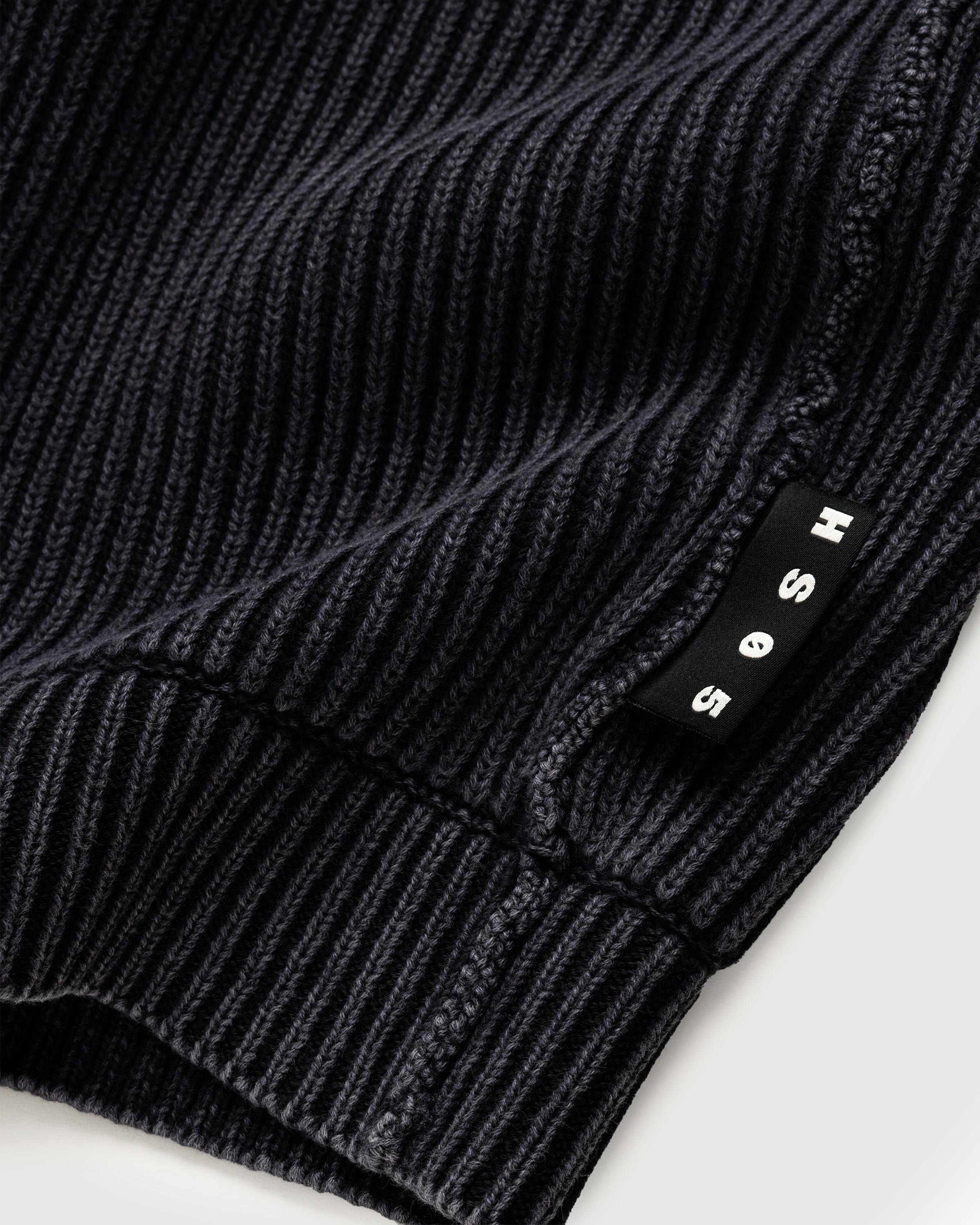 Highsnobiety HS05 – Pigment Dyed Sweater - Crewnecks - Black - Image 8