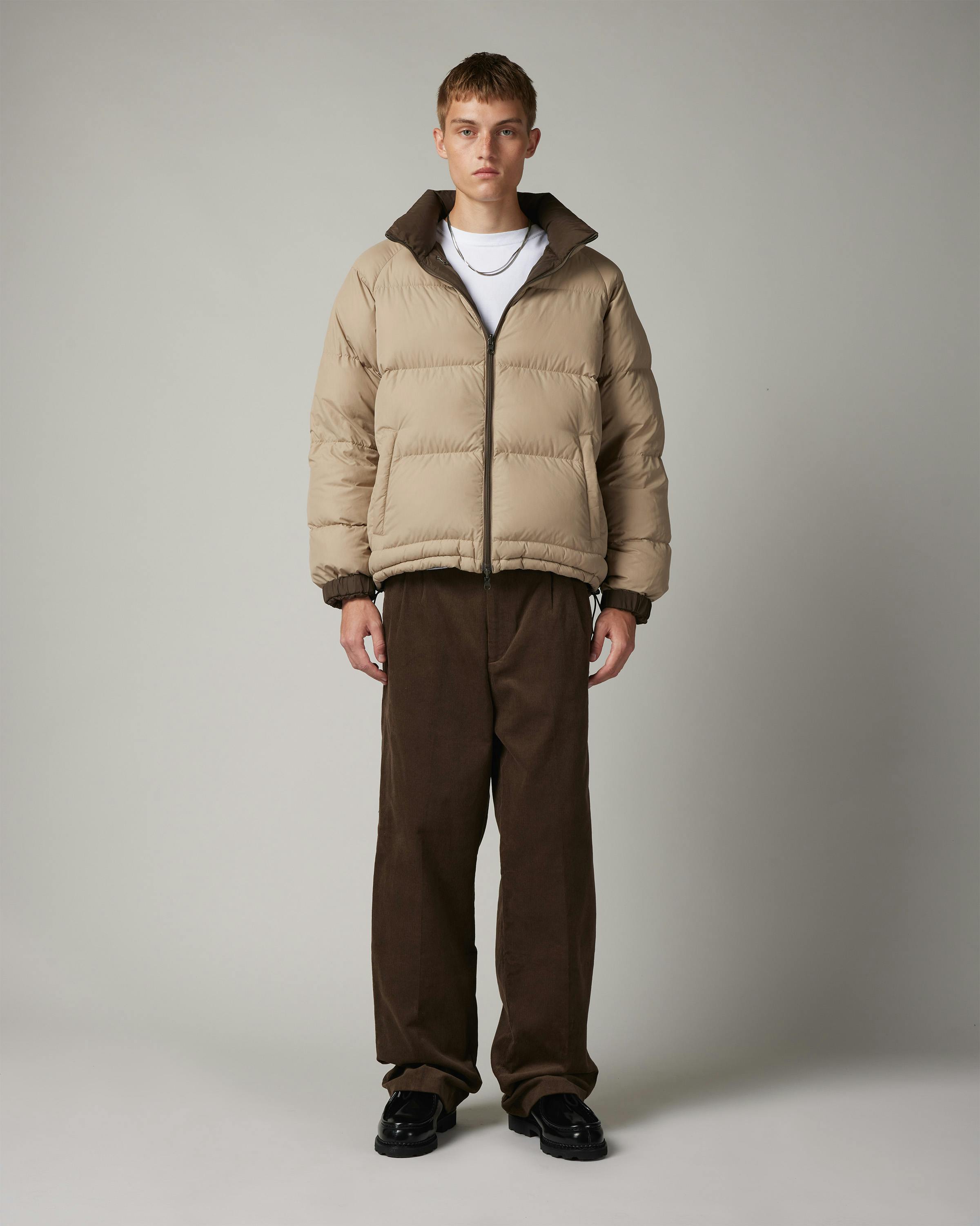 NANGA x Highsnobiety HS05 – Reversible Down Jacket Brown/Beige - Down Jackets - Brown/Beige - Image 7