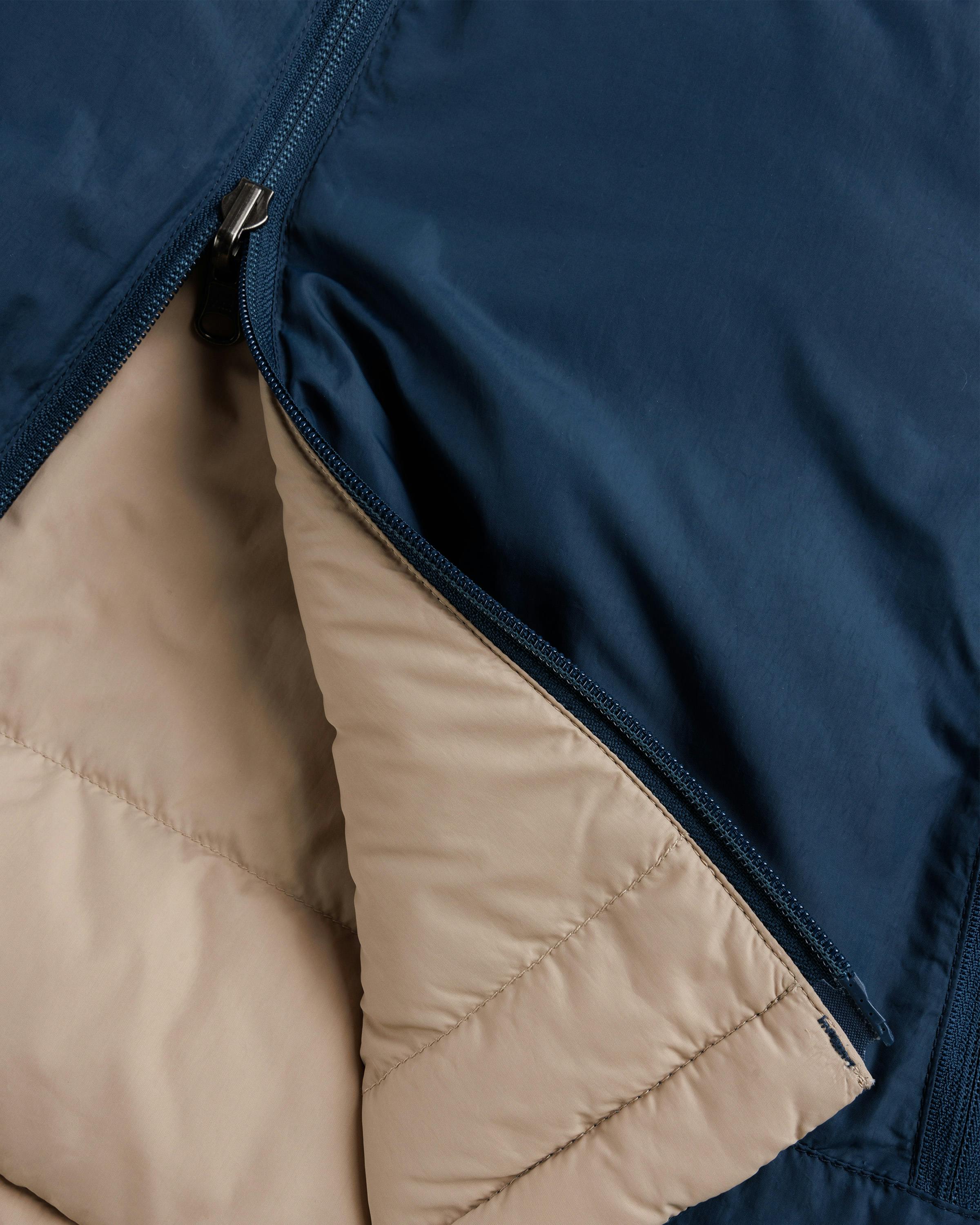 NANGA x Highsnobiety HS05 – Reversible Down Jacket Navy/Beige - Down Jackets - Navy/Beige - Image 9