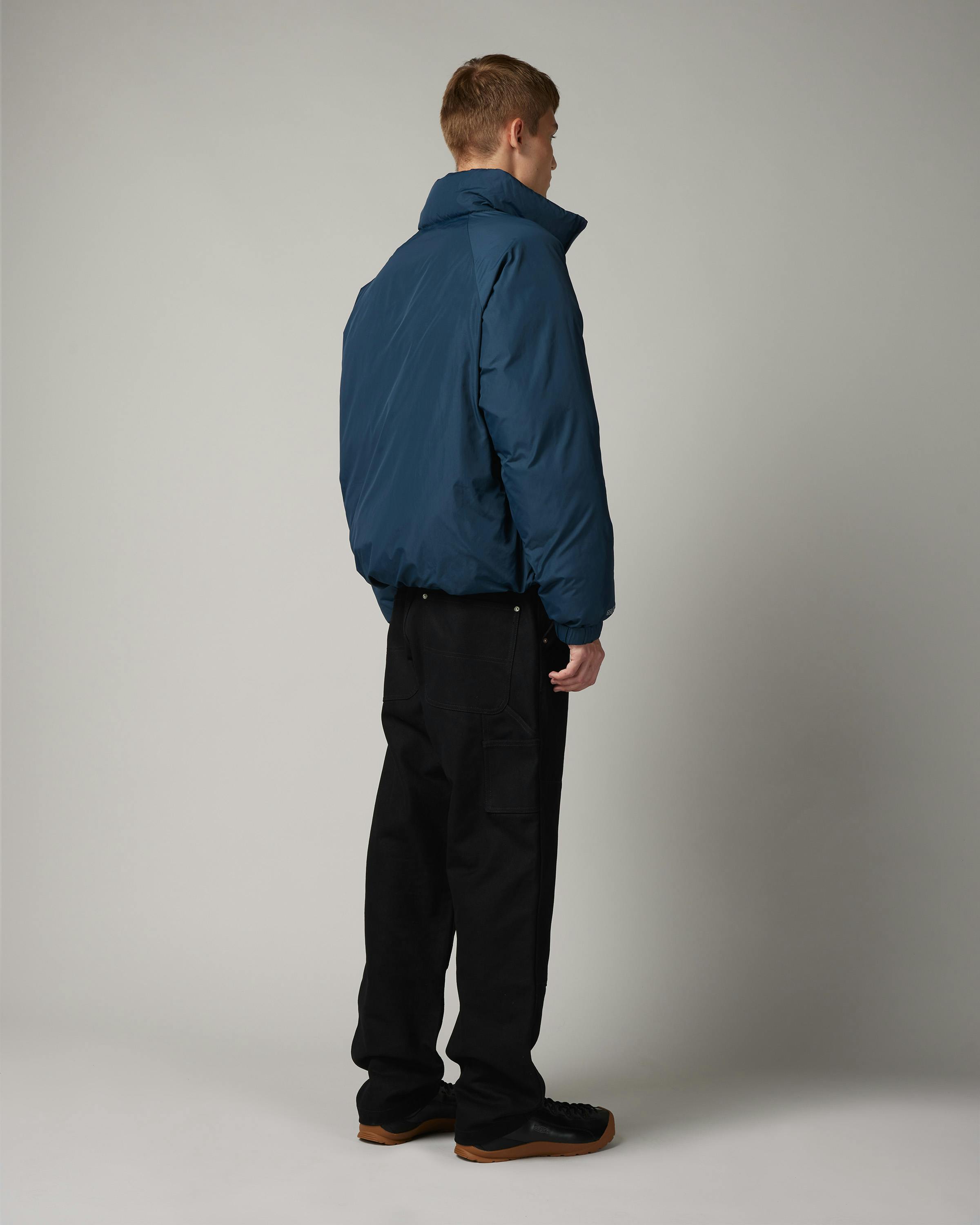 NANGA x Highsnobiety HS05 – Reversible Down Jacket Navy/Beige - Down Jackets - Navy/Beige - Image 5