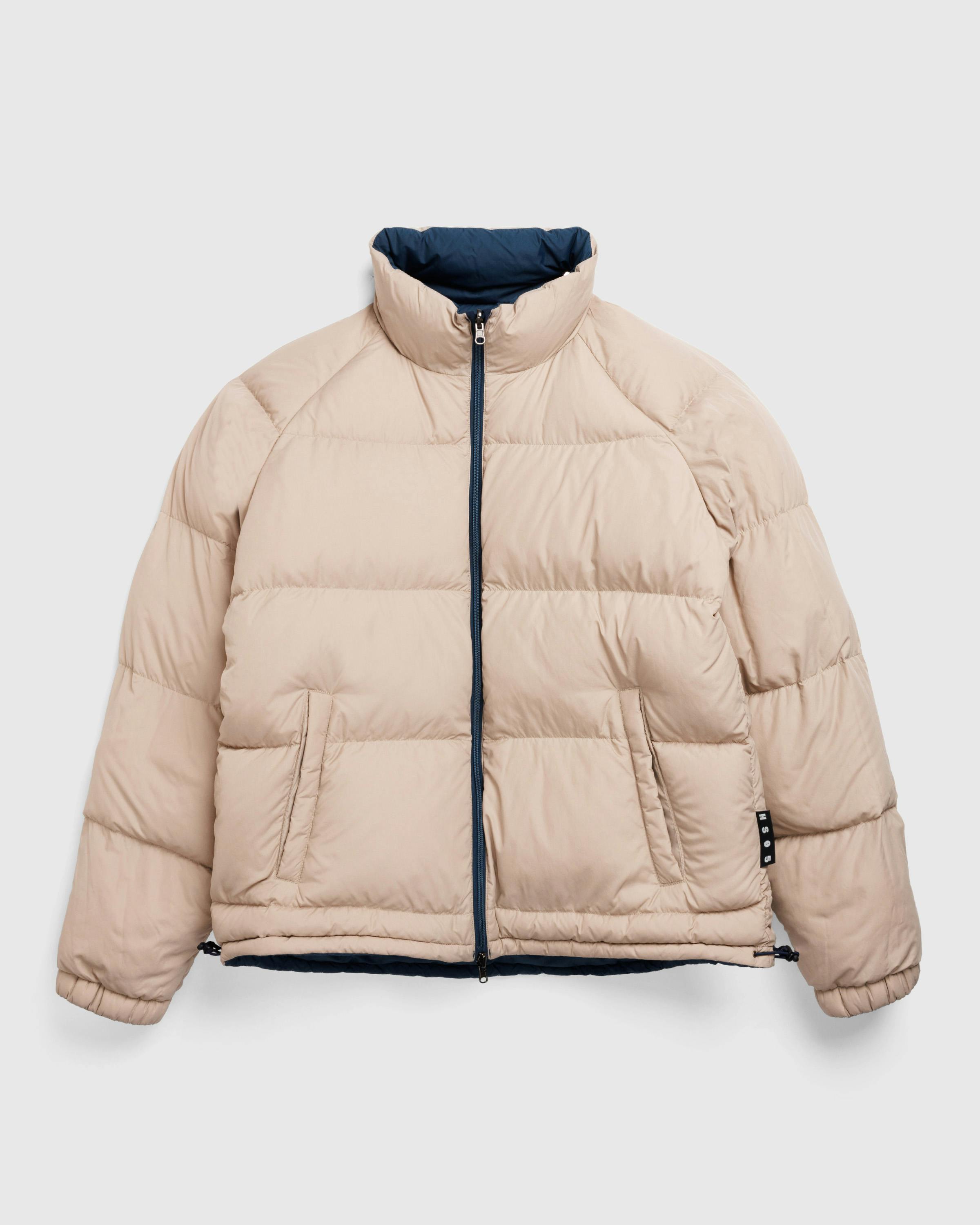 NANGA x Highsnobiety HS05 – Reversible Down Jacket Navy/Beige - Down Jackets - Navy/Beige - Image 10