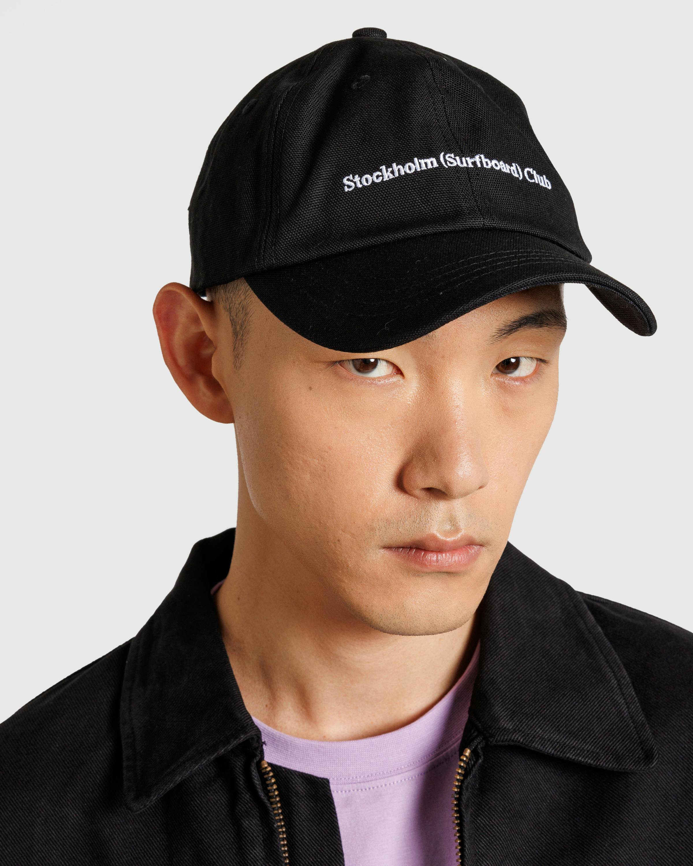 Stockholm Surfboard Club – Pac Cap Black - Caps - Black - Image 2