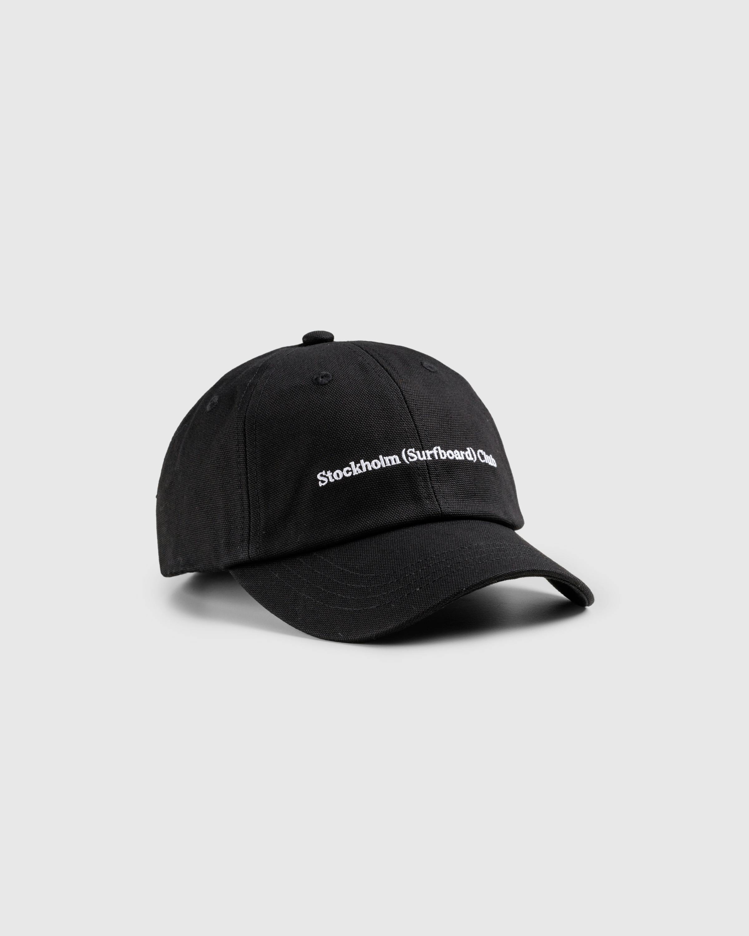 Stockholm Surfboard Club – Pac Cap Black - Caps - Black - Image 1