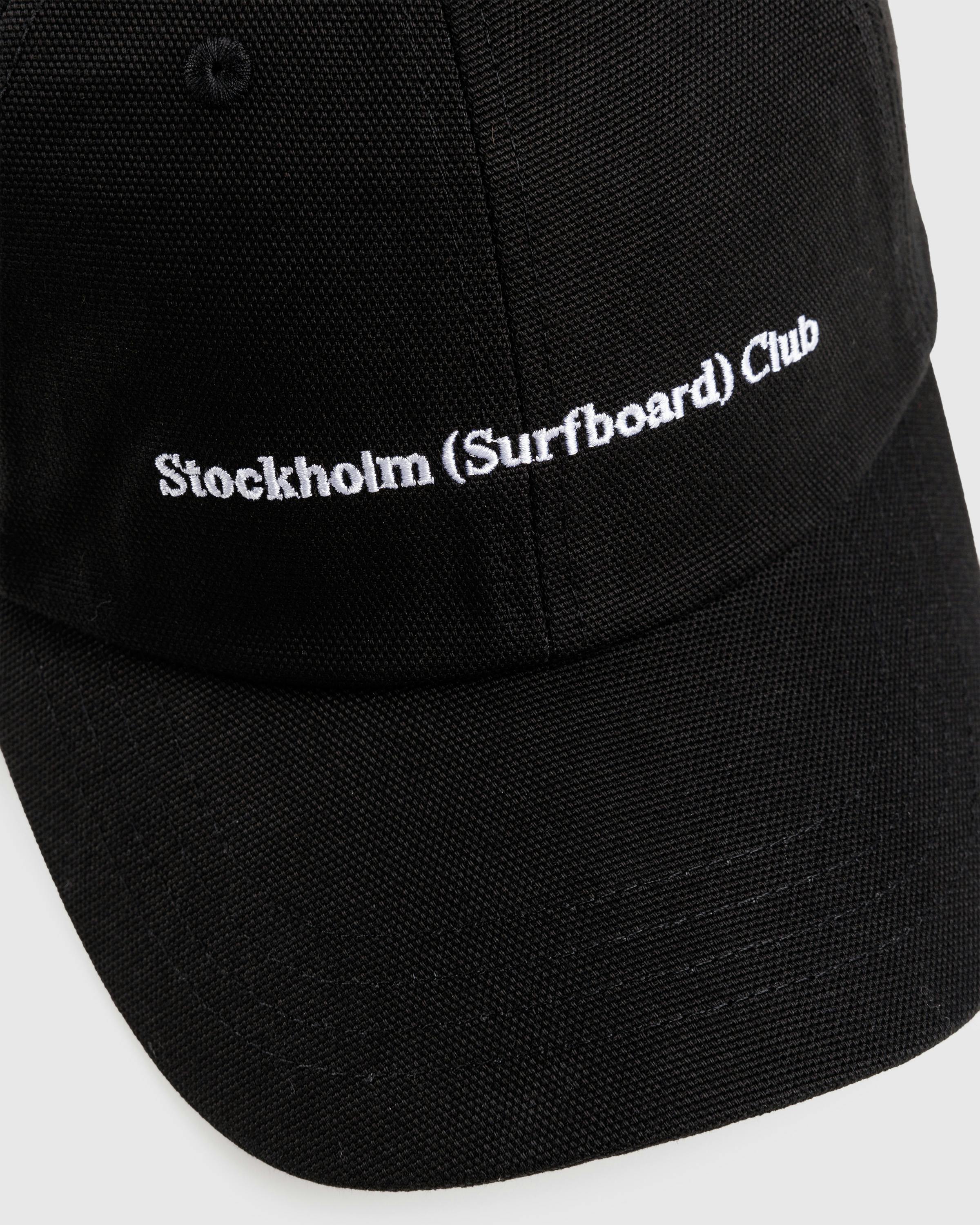 Stockholm Surfboard Club – Pac Cap Black - Caps - Black - Image 5