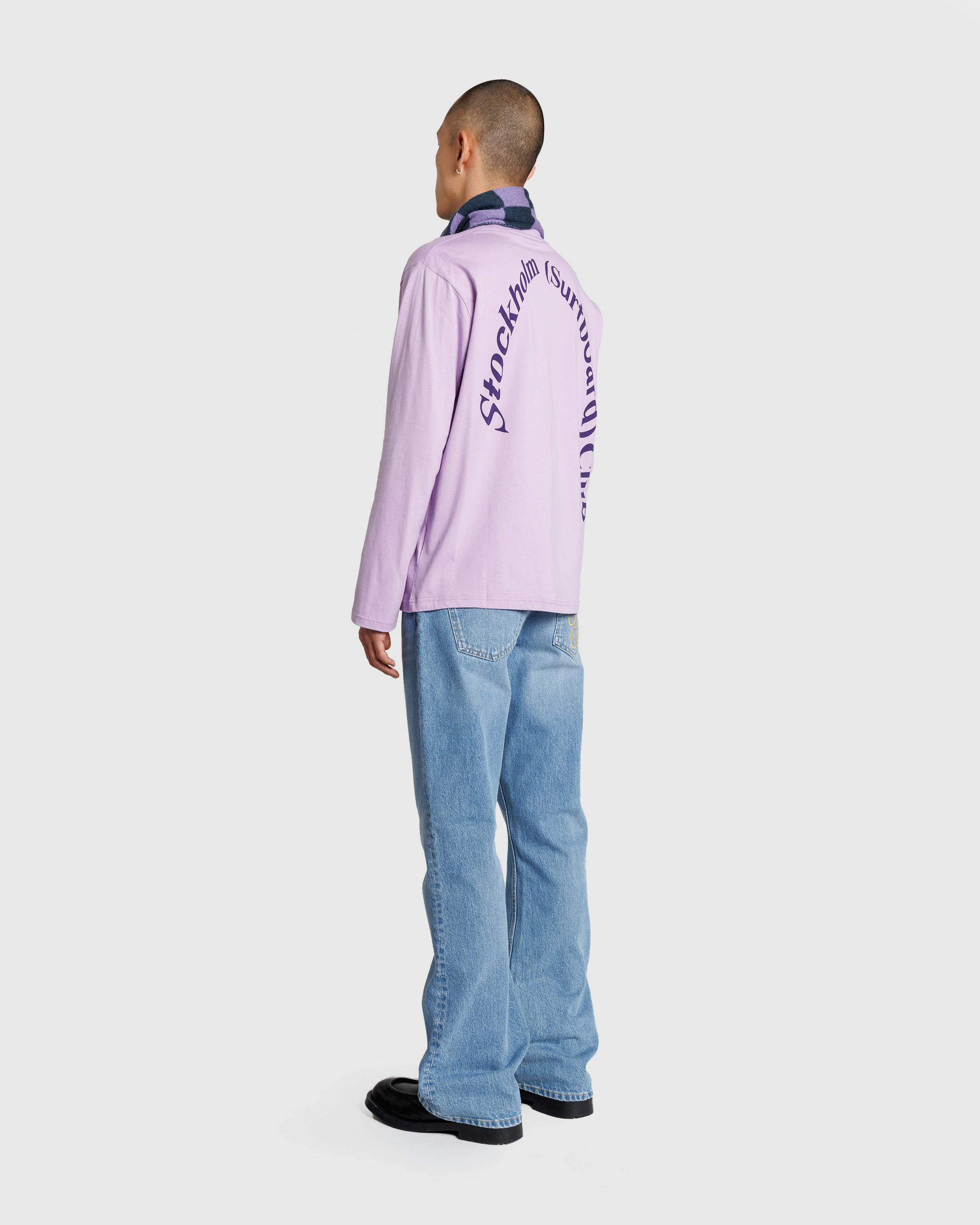 Stockholm Surfboard Club – Greg Longsleeve Orchid - Longsleeves - Purple - Image 6