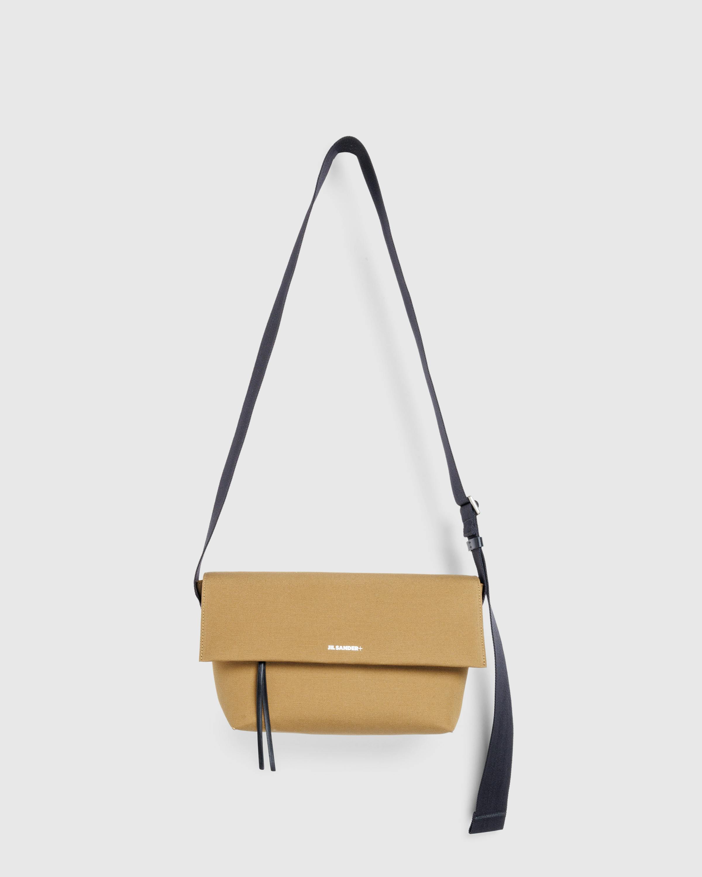 Jil Sander – Utility Crossbody Small Olive Yellow/Pearl - Waistbags - Yellow - Image 1