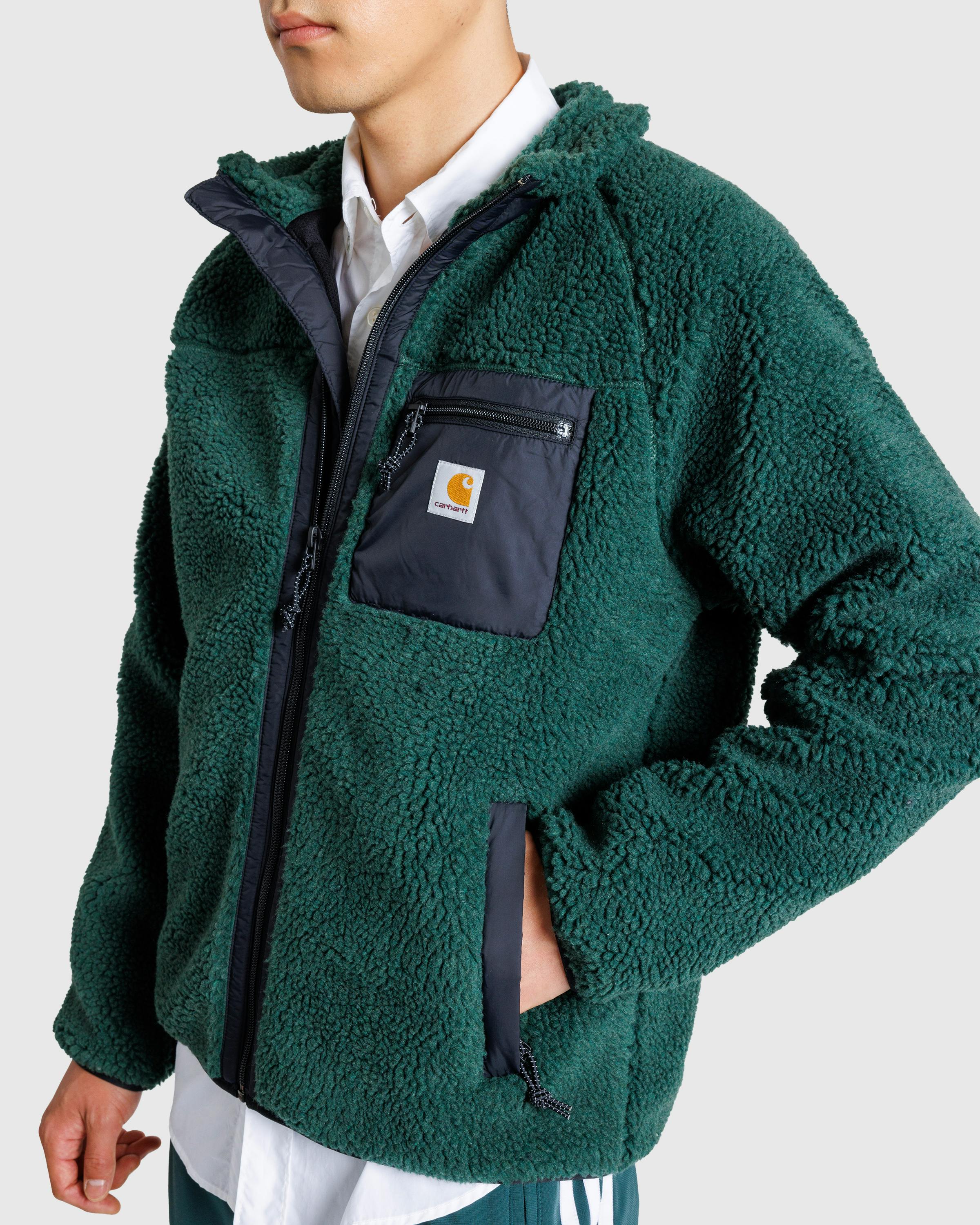 Carhartt WIP – Prentis Liner Sycamore Tree/Black - Fleece Jackets - Green - Image 4