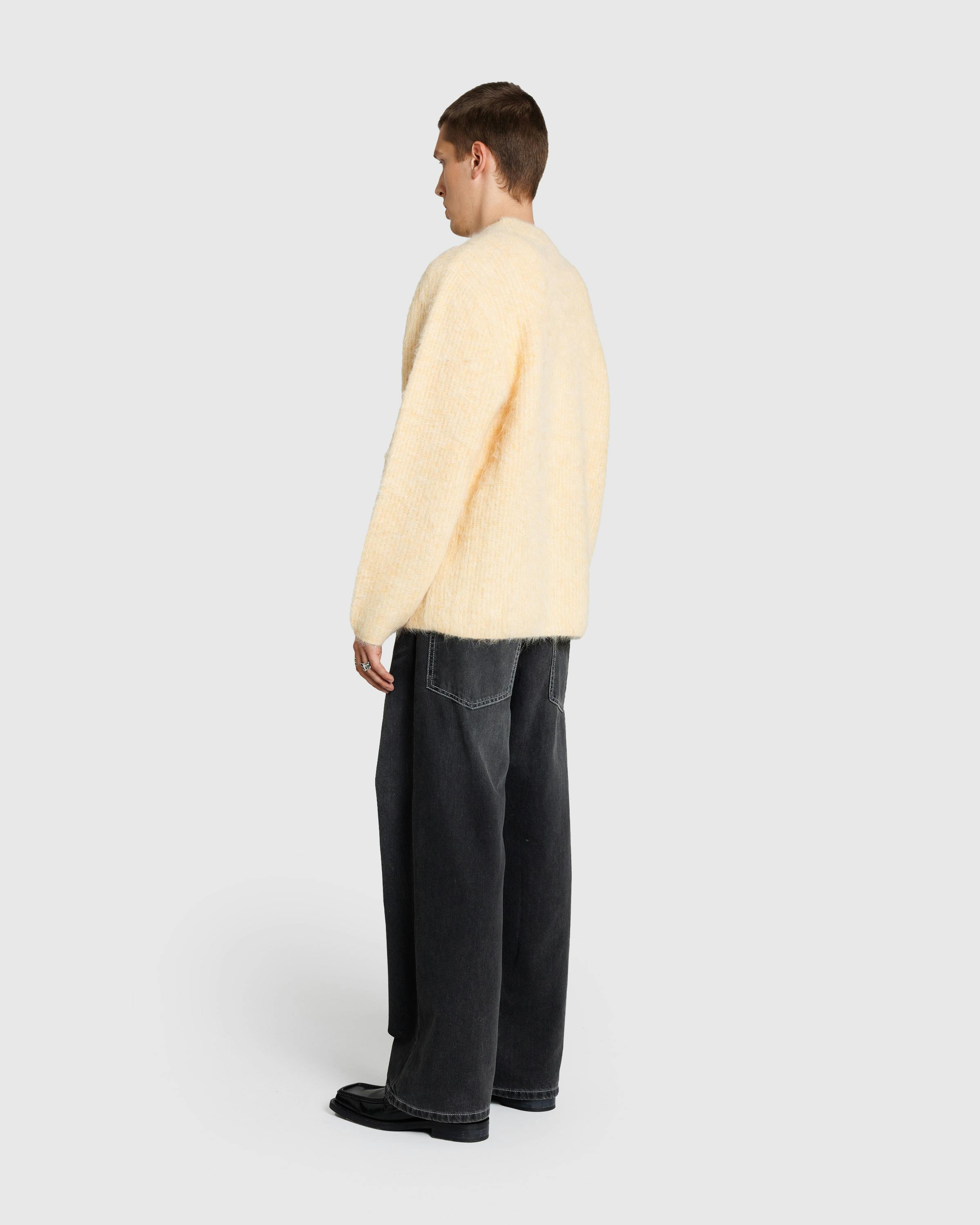 Séfr – Haru Sweater Pale Yellow Alpaca - Crewnecks - Yellow - Image 6