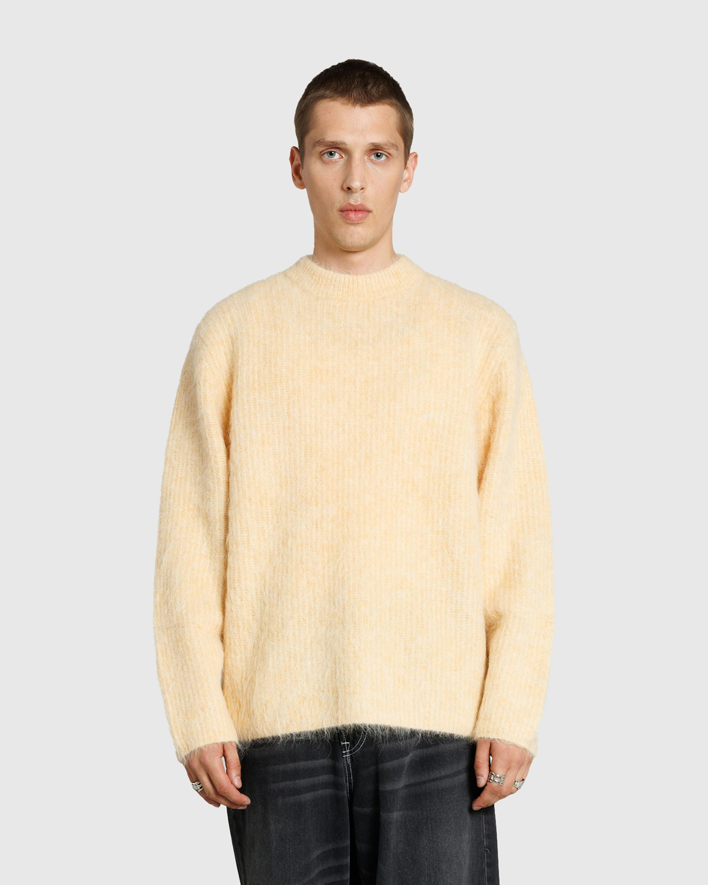 Séfr – Haru Sweater Pale Yellow Alpaca - Crewnecks - Yellow - Image 2