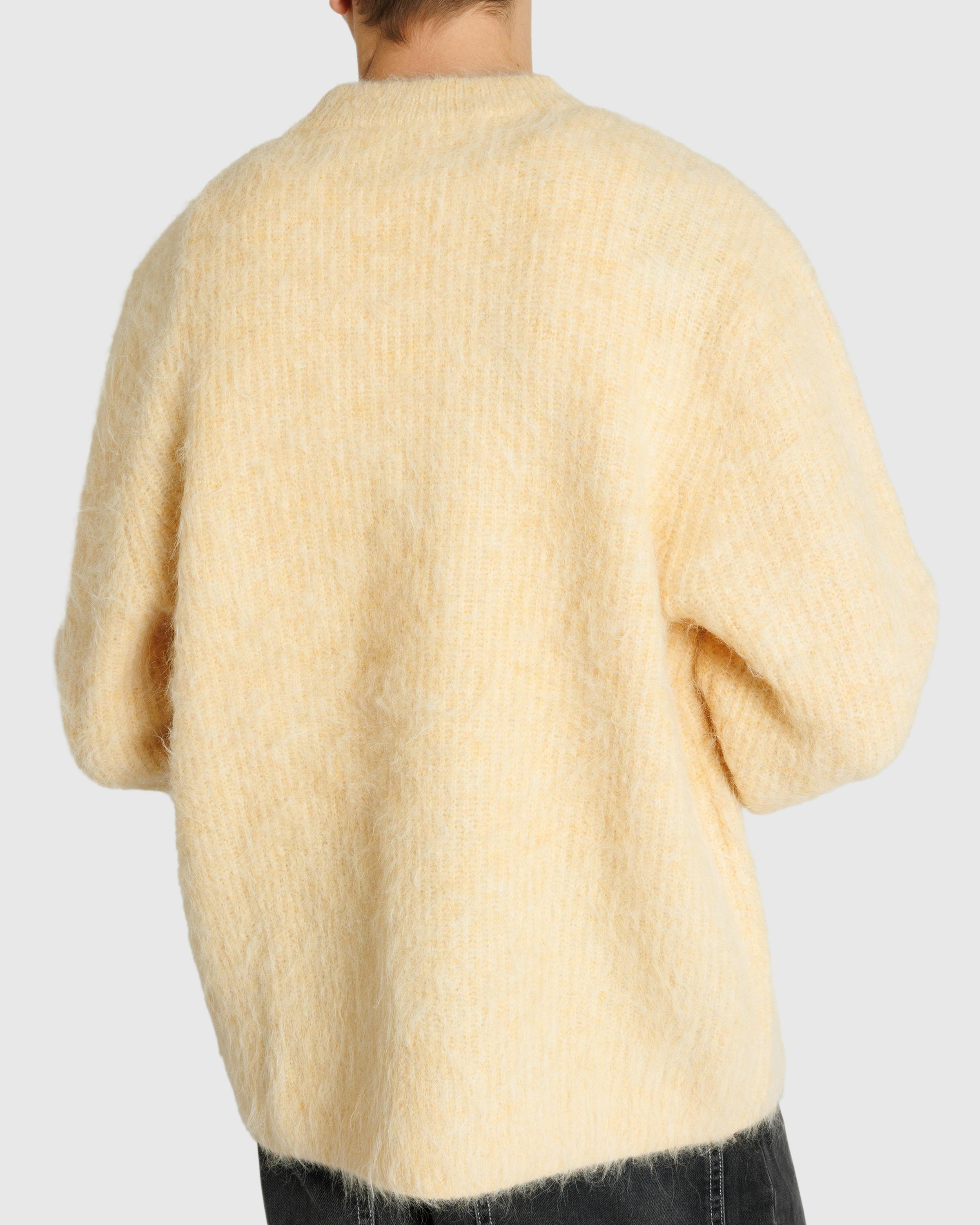 Séfr – Haru Sweater Pale Yellow Alpaca - Crewnecks - Yellow - Image 4