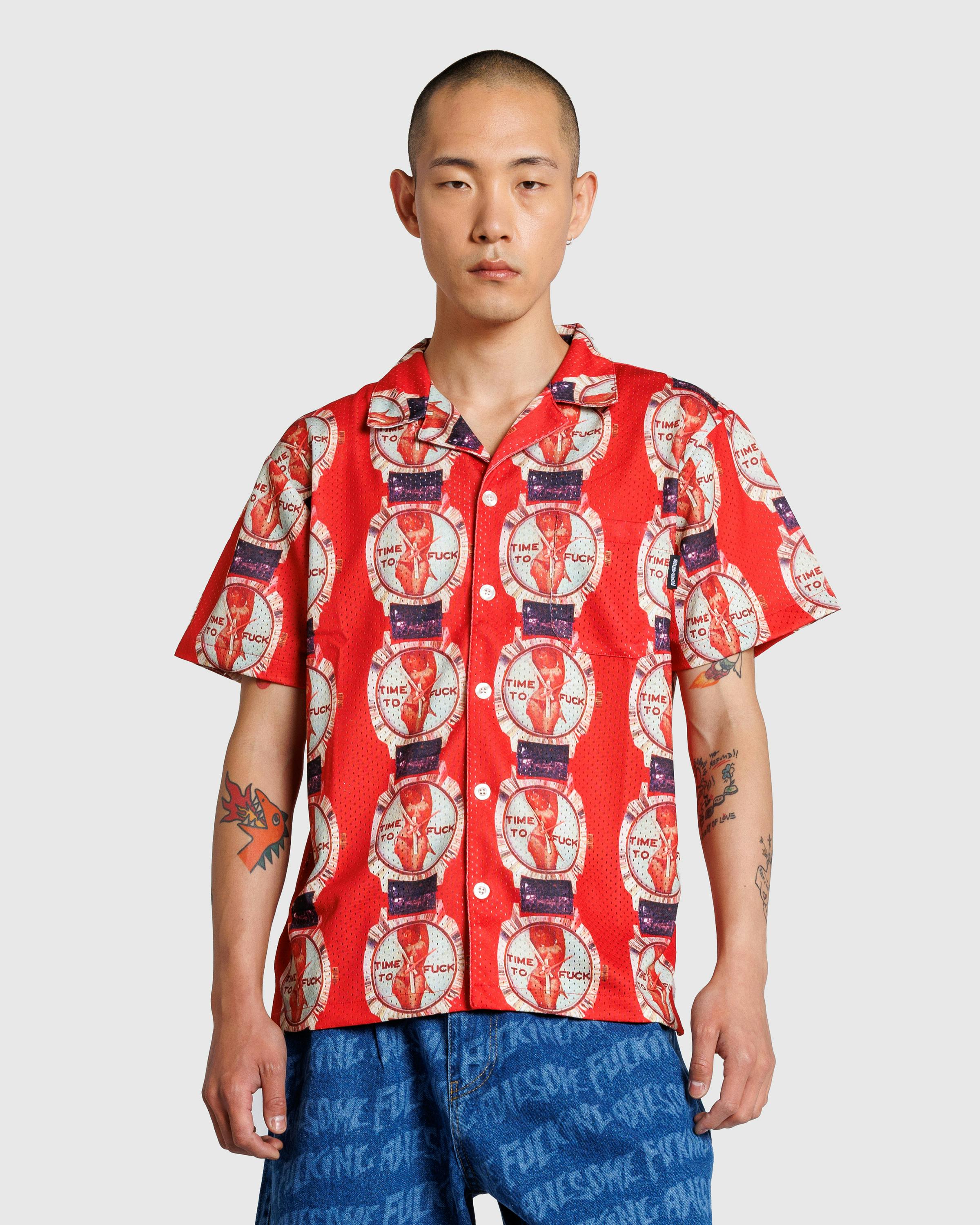 Fucking Awesome – TTF Club Shirt AOP - Shortsleeve Shirts - Multi - Image 2