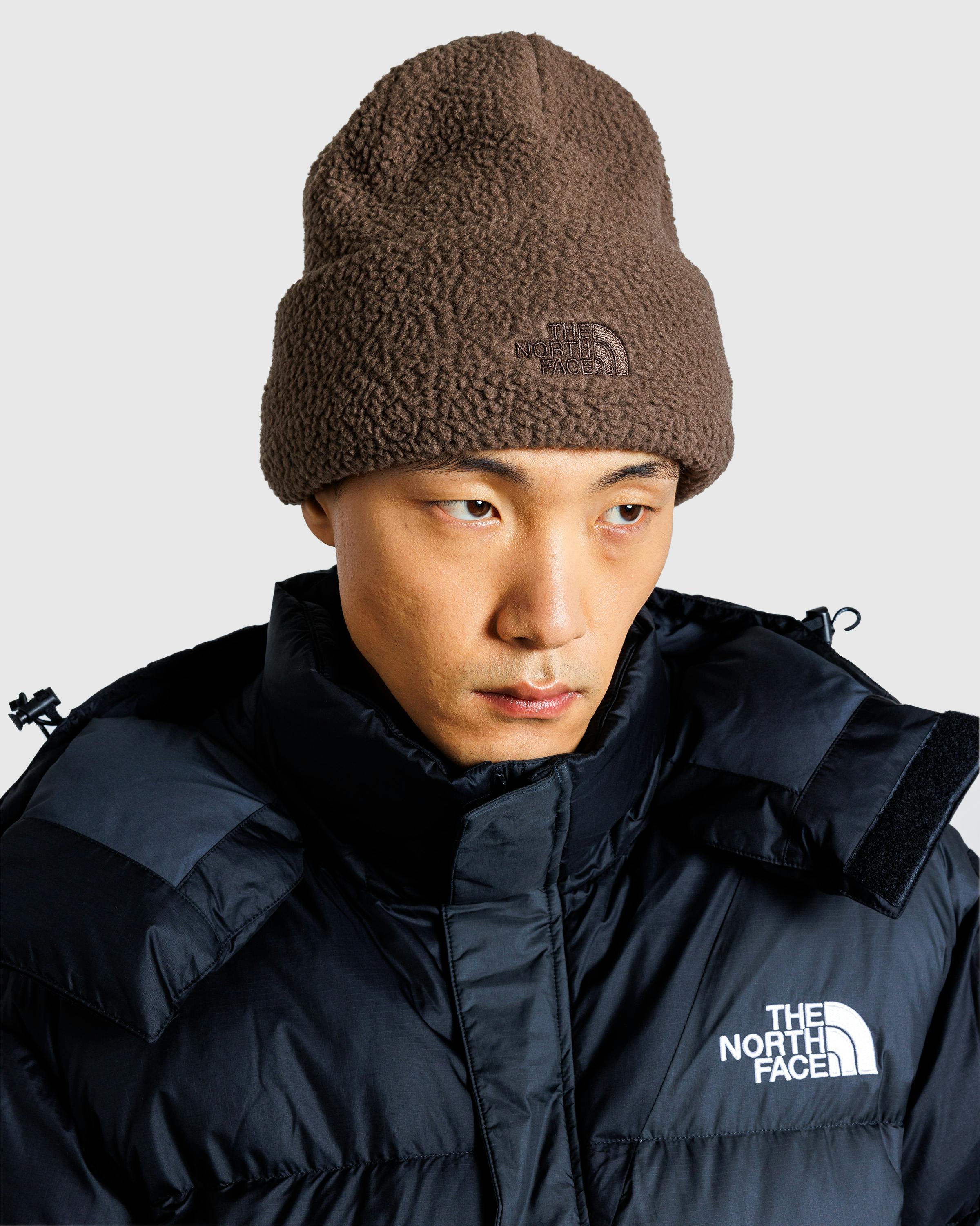 The North Face Cragmont Reversible Beanie Smokey Brown White Dune