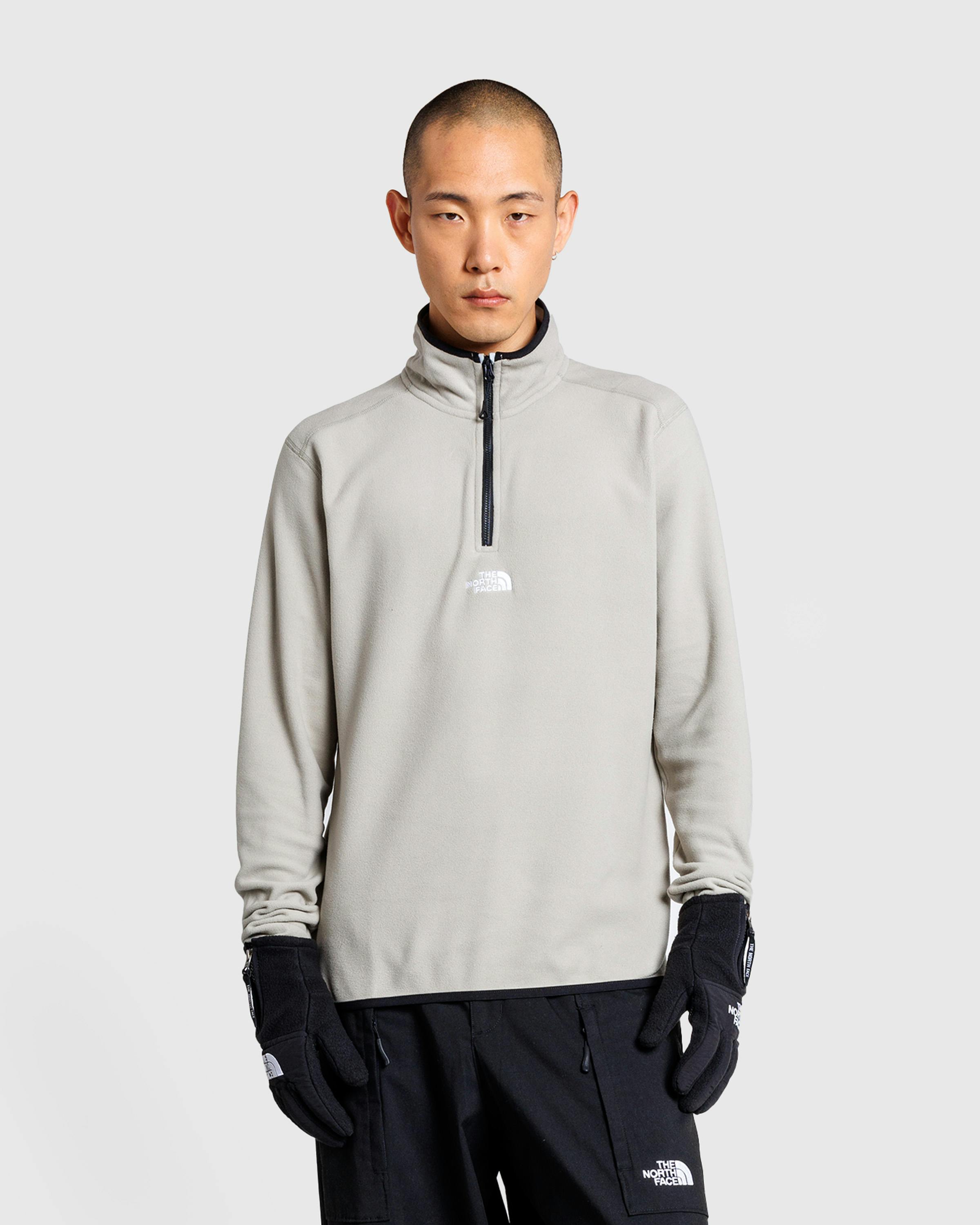 The North Face – M Glacier 1/4 Zip Clay Grey - Hoodies - Grey - Image 2