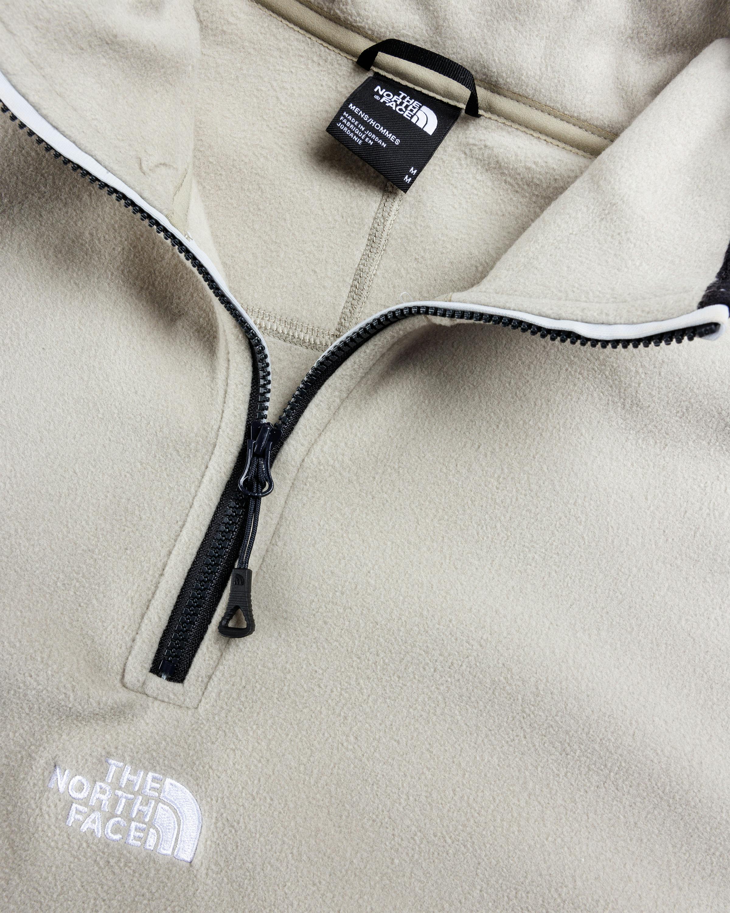 The North Face – M Glacier 1/4 Zip Clay Grey - Fleece Jackets - Grey - Image 5